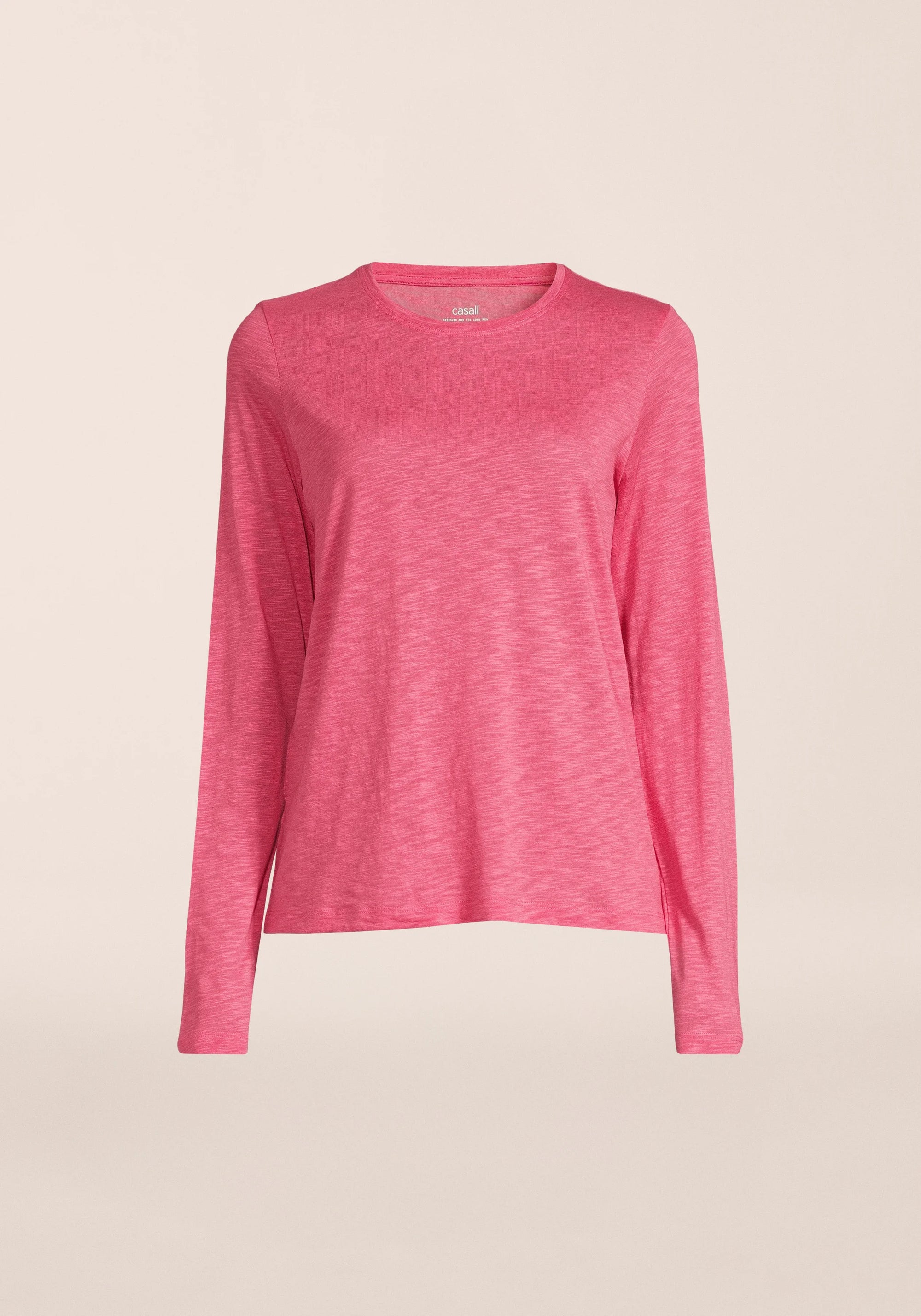 Soft Texture Long Sleeve - Ruby Blush