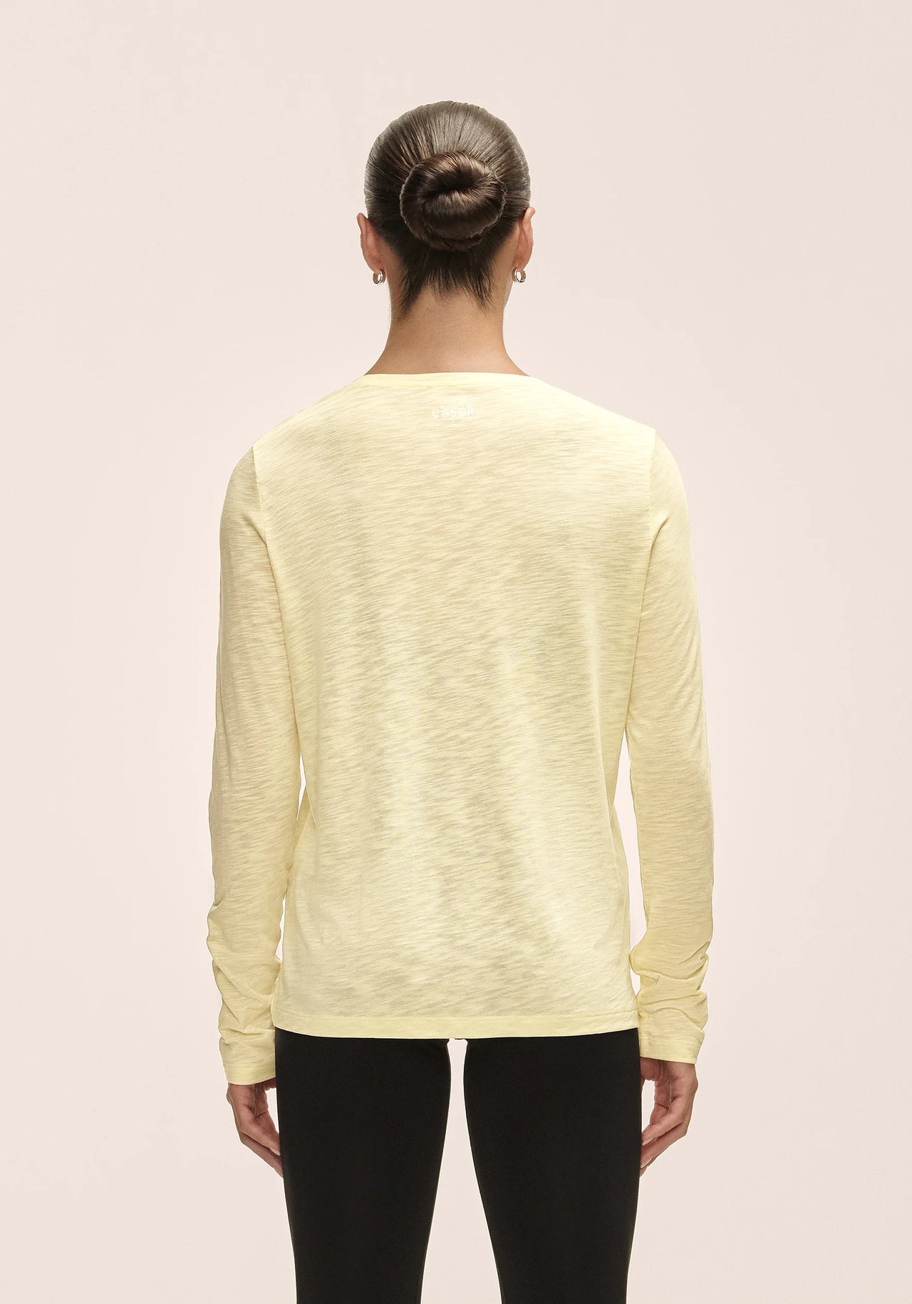Soft Texture Long Sleeve - Yellow Steam