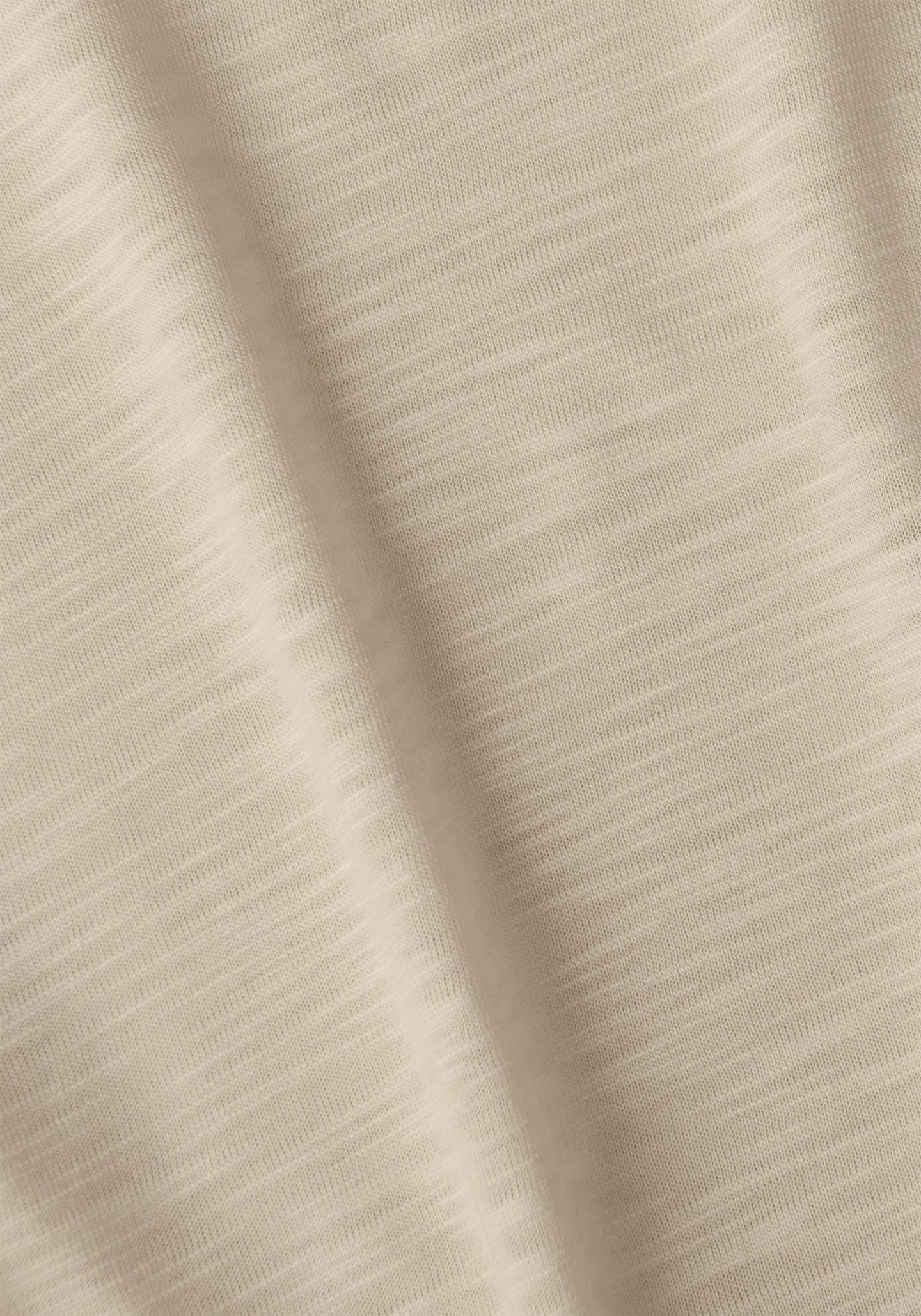 Soft Texture Long Sleeve - Ecru