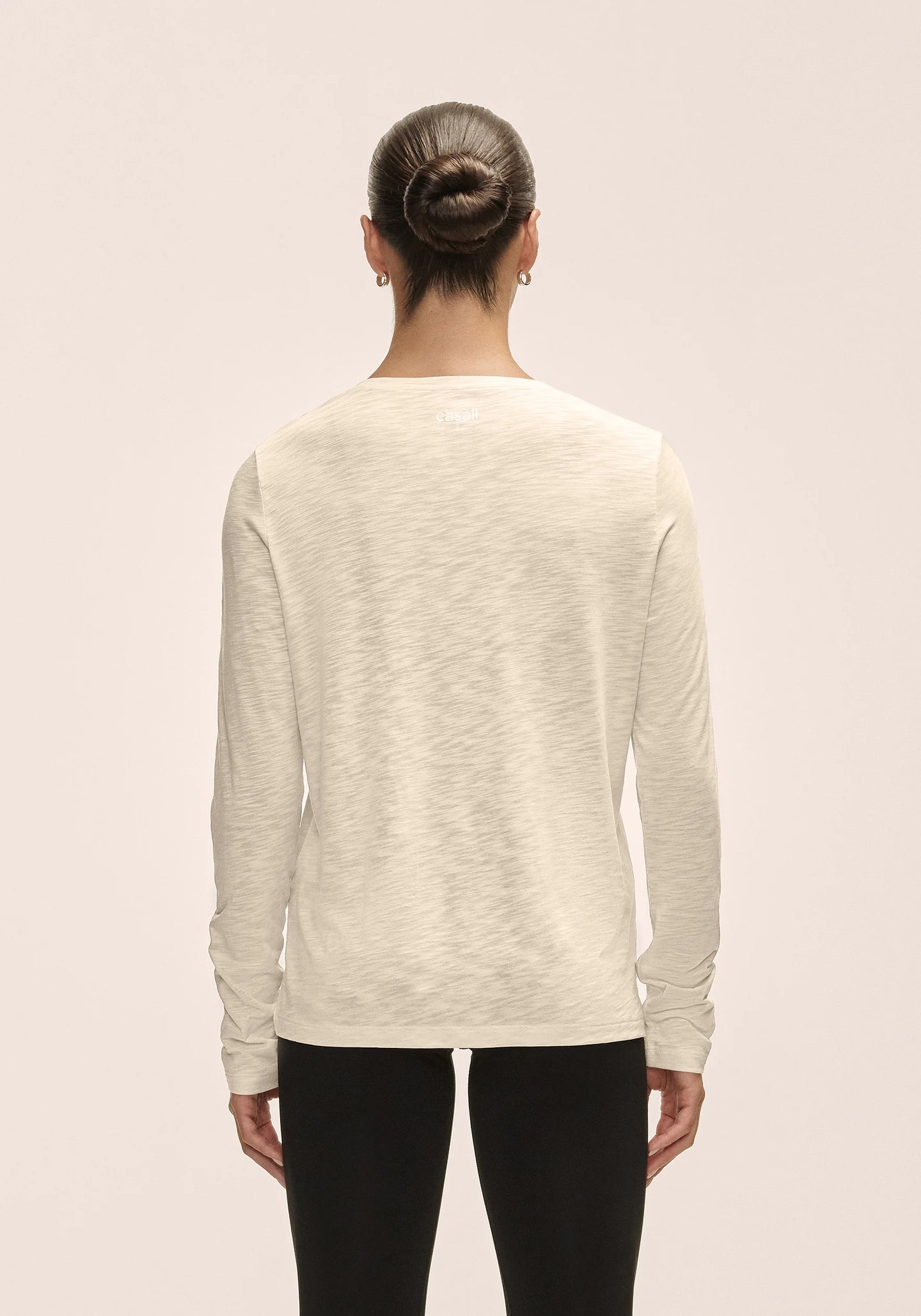 Soft Texture Long Sleeve - Ecru