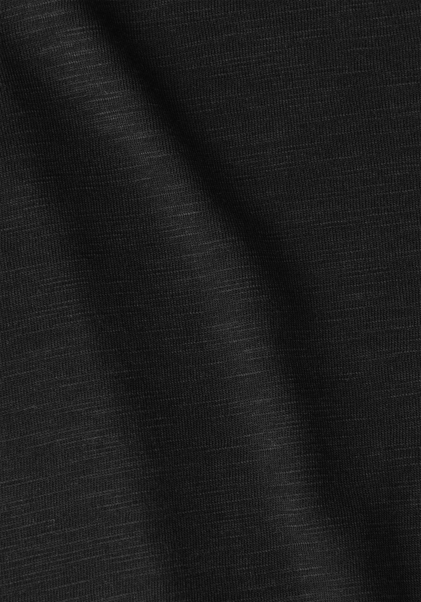 Soft Texture Long Sleeve - Black