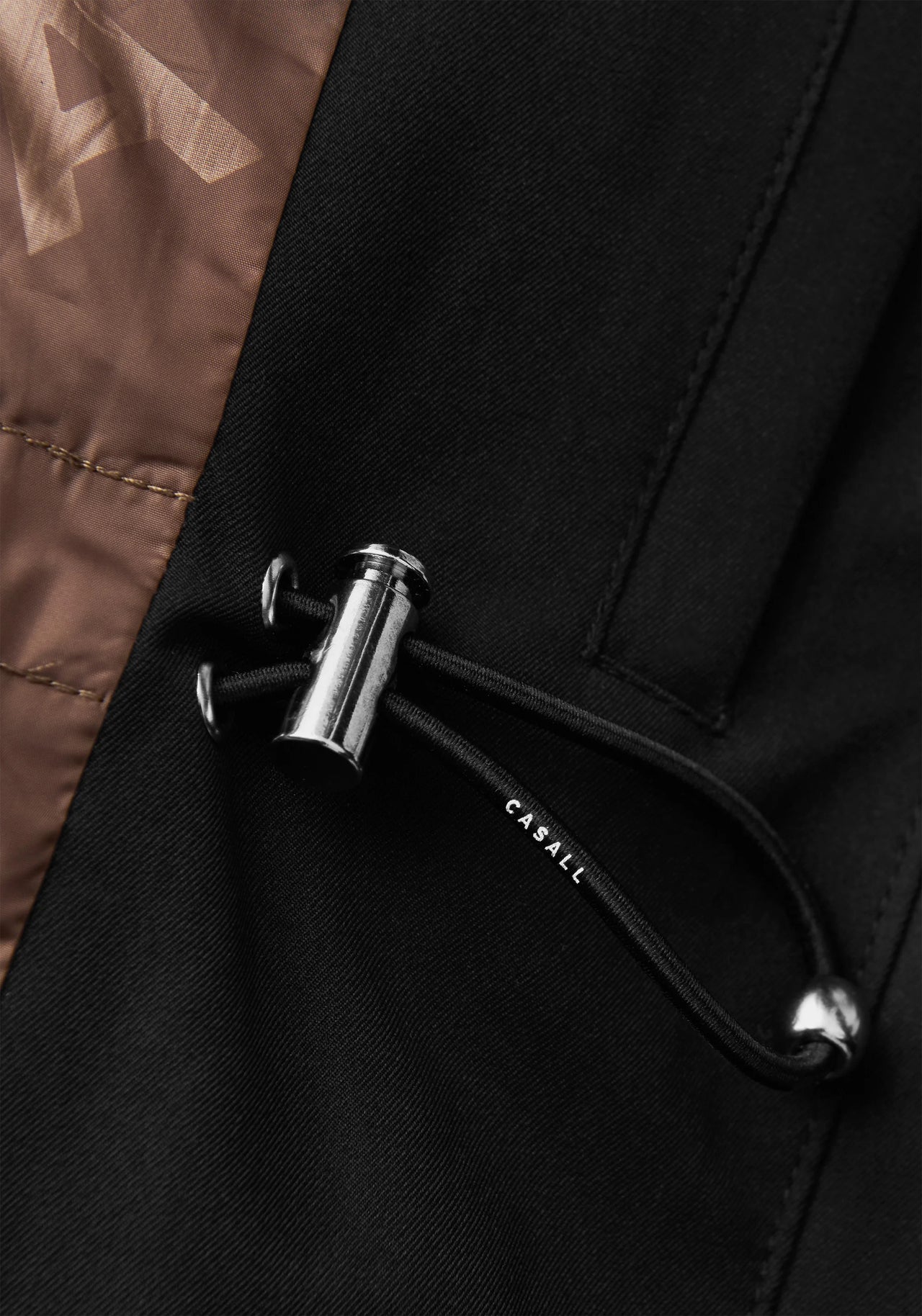 Scandi Trench Rain Coat - Black