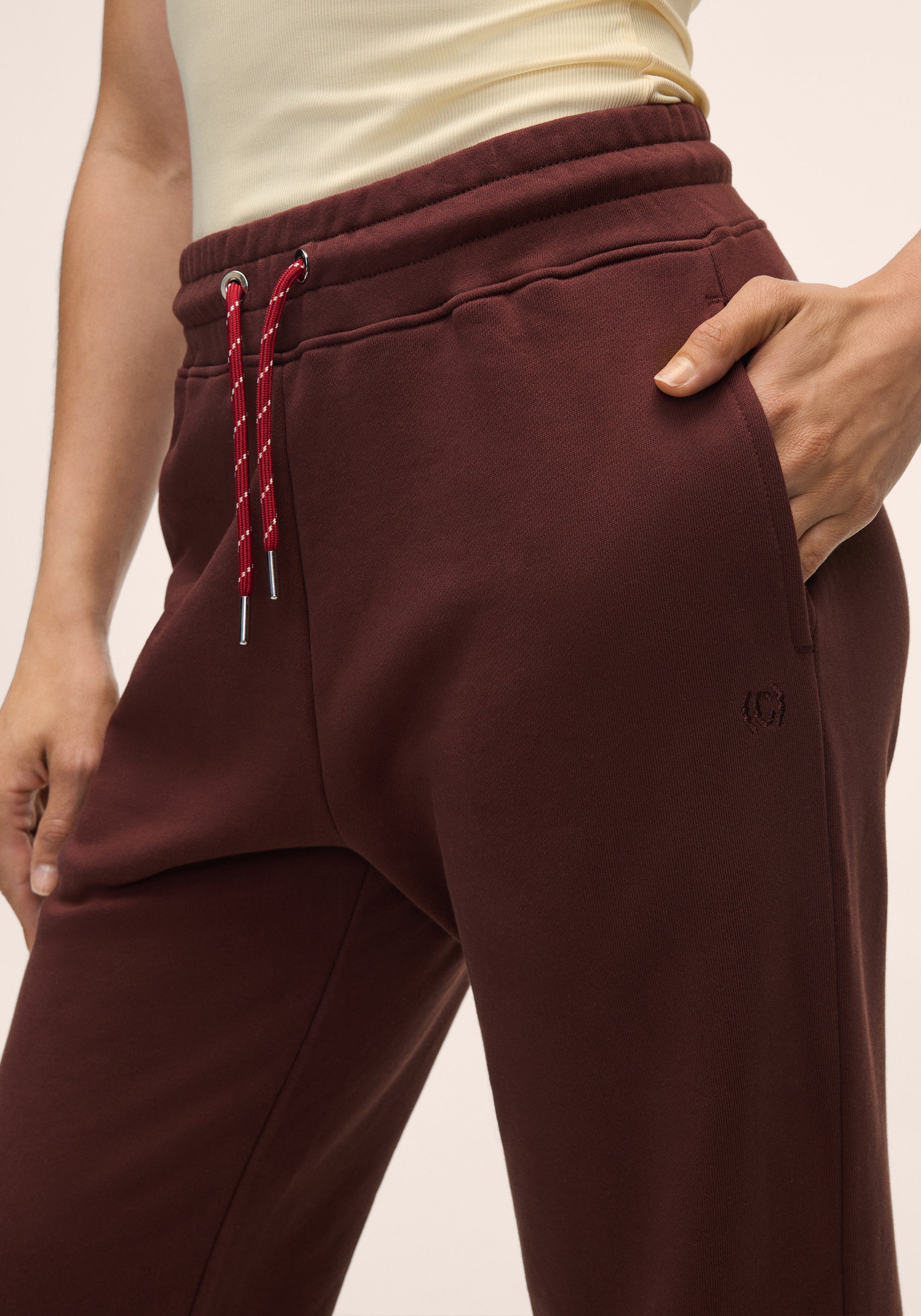 Terry Relaxed Jogger - Dark Brown
