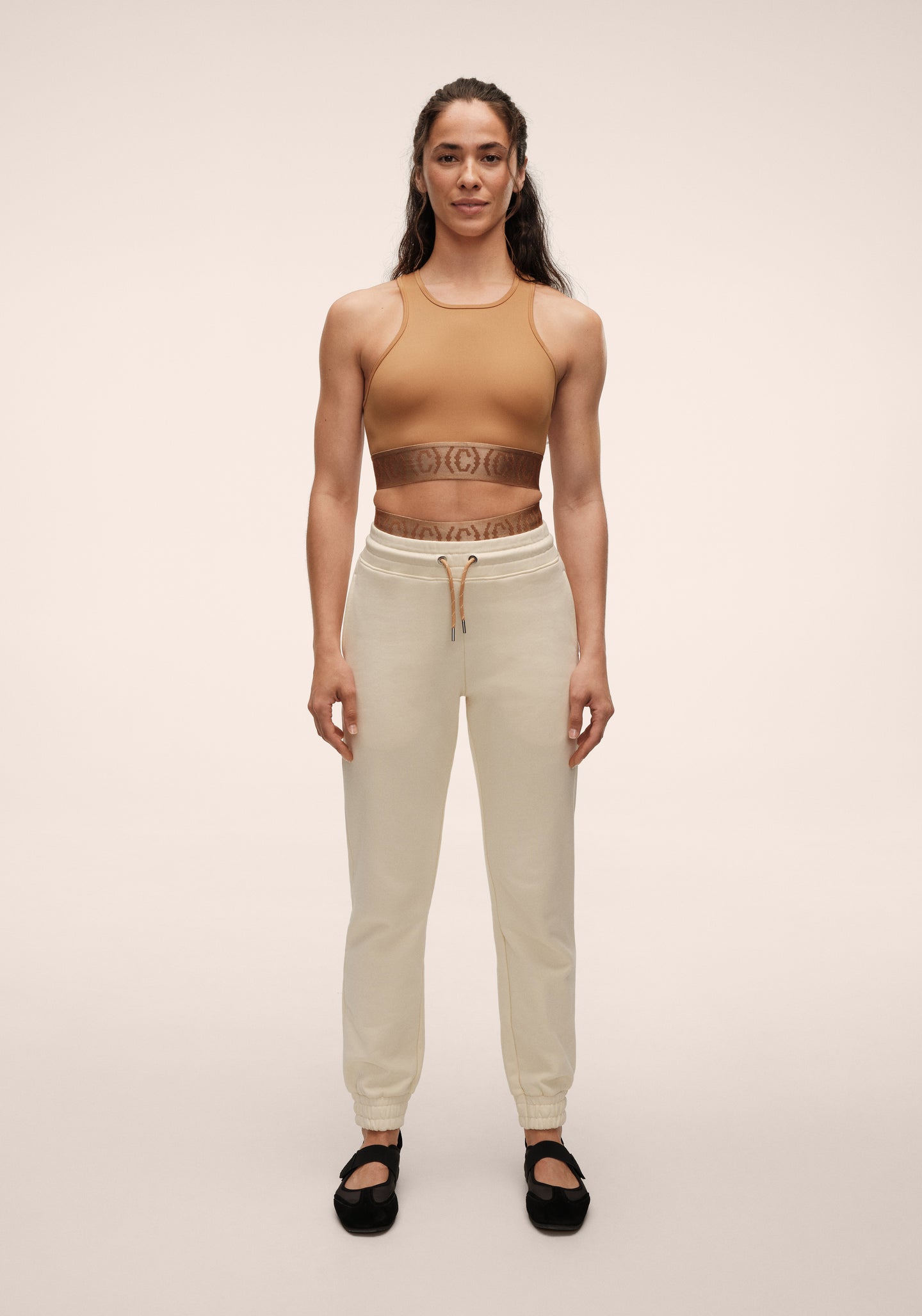 Terry Relaxed Jogger - Cream