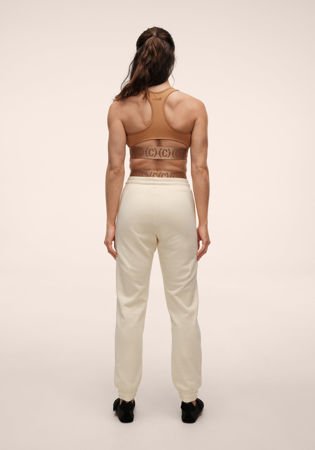 Terry Relaxed Jogger - Cream