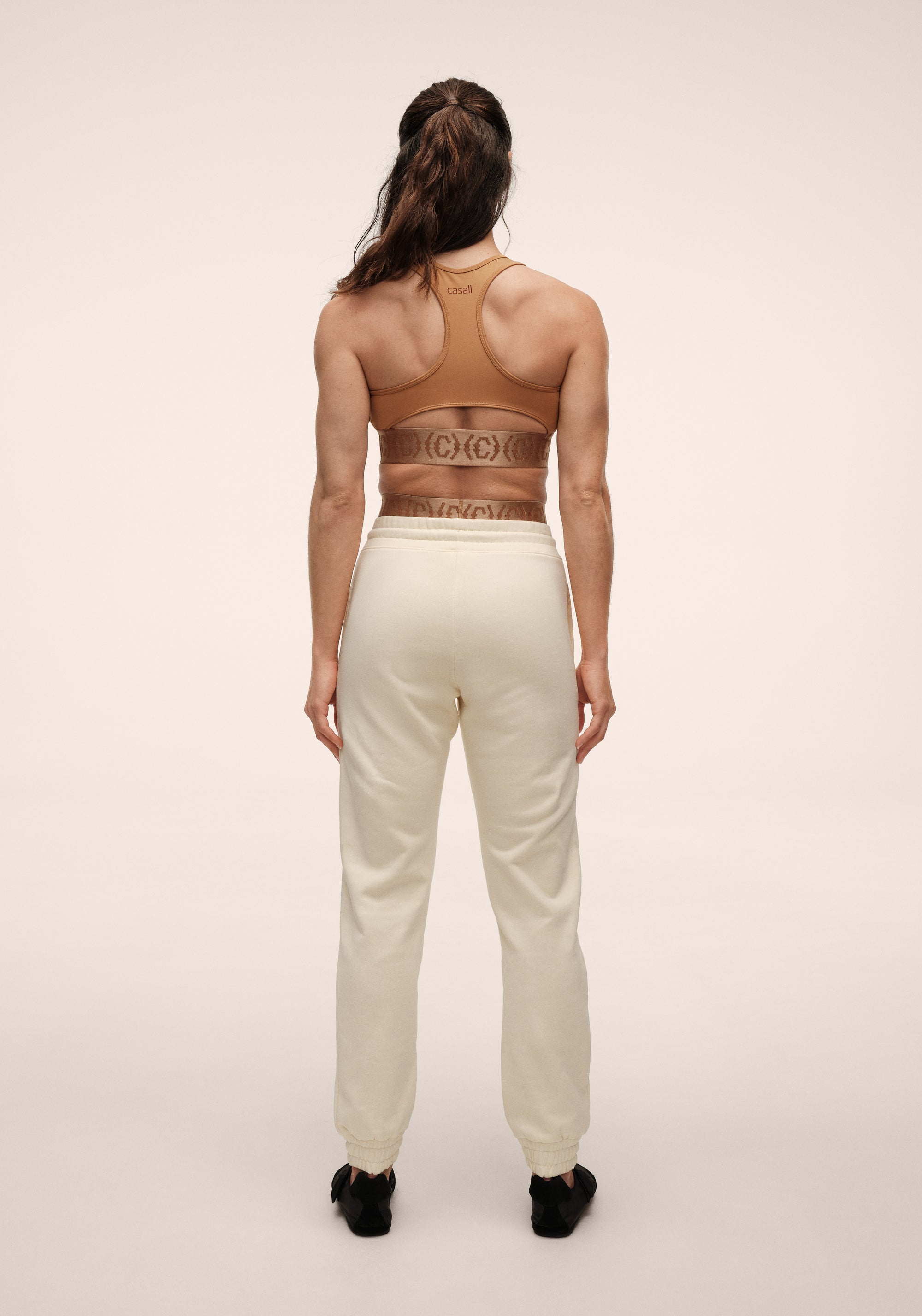 Terry Relaxed Jogger - Cream