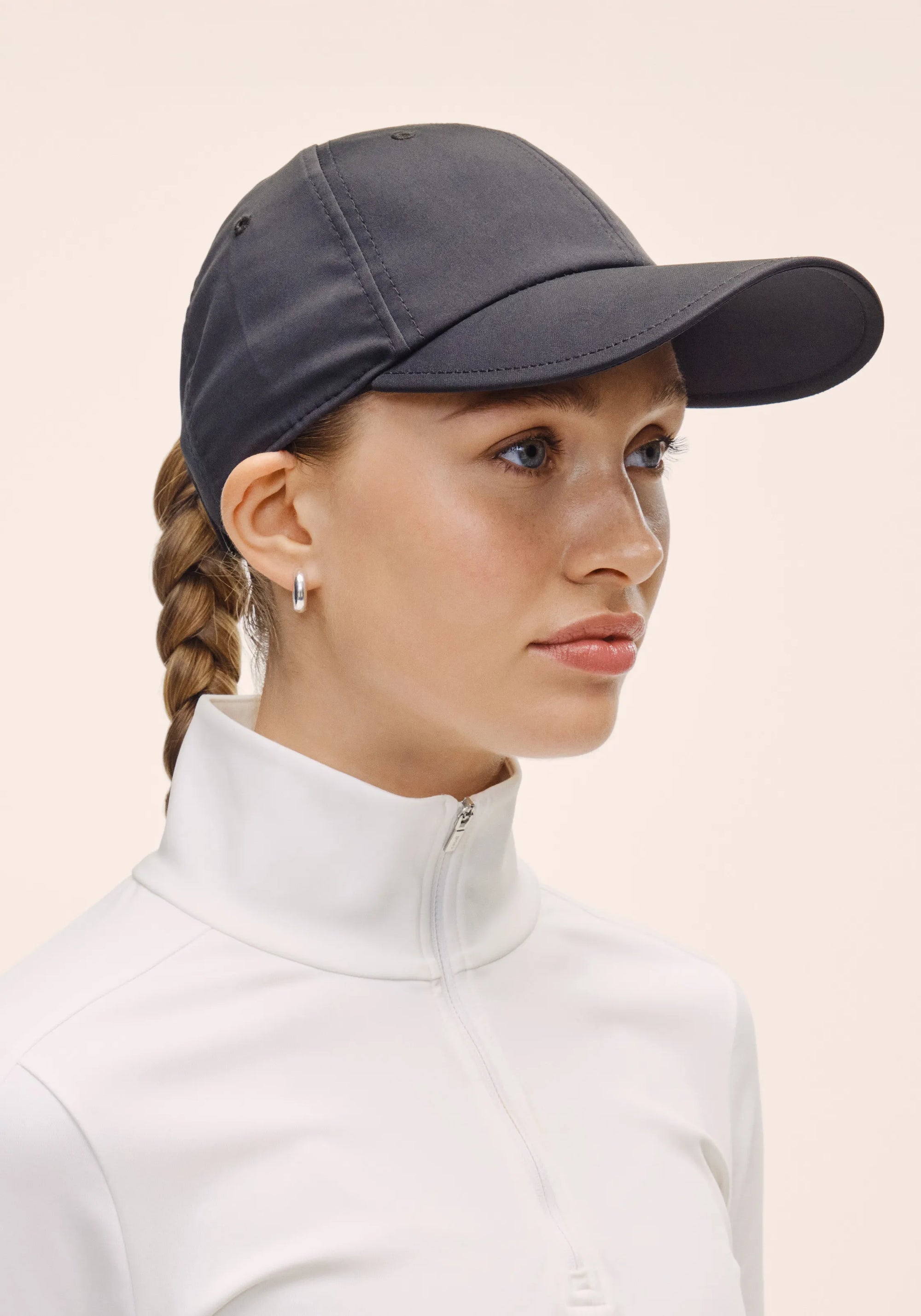 Performance High Ponytail Cap - Black