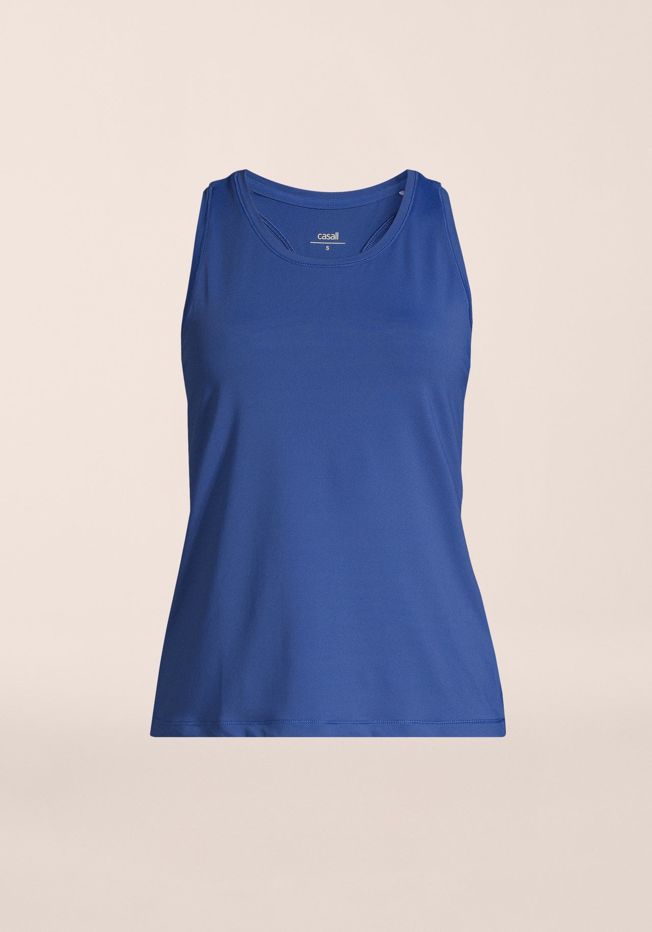 Essential Racerback Tank - Digital Blue