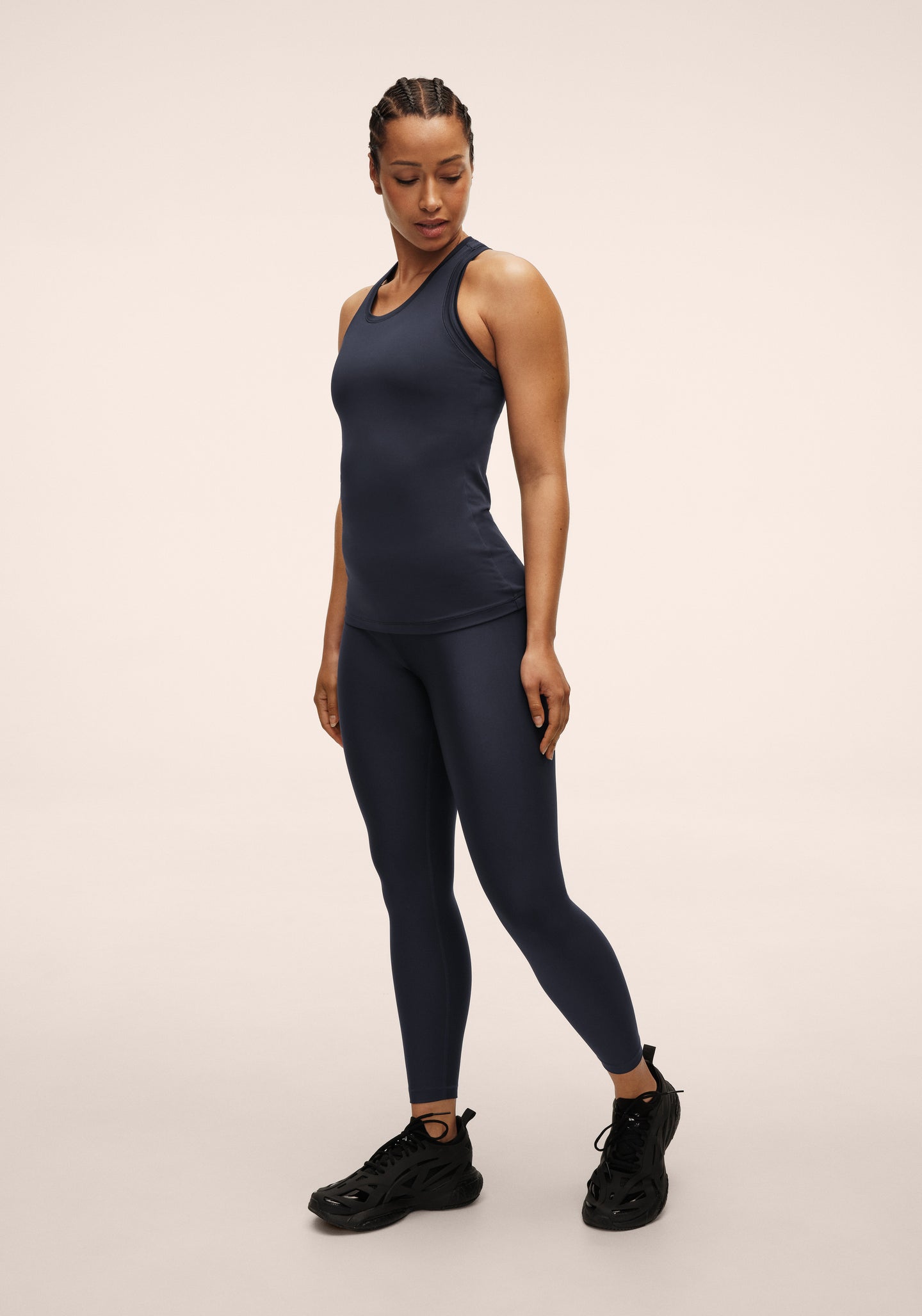 Essential Racerback Tank - Core Blue