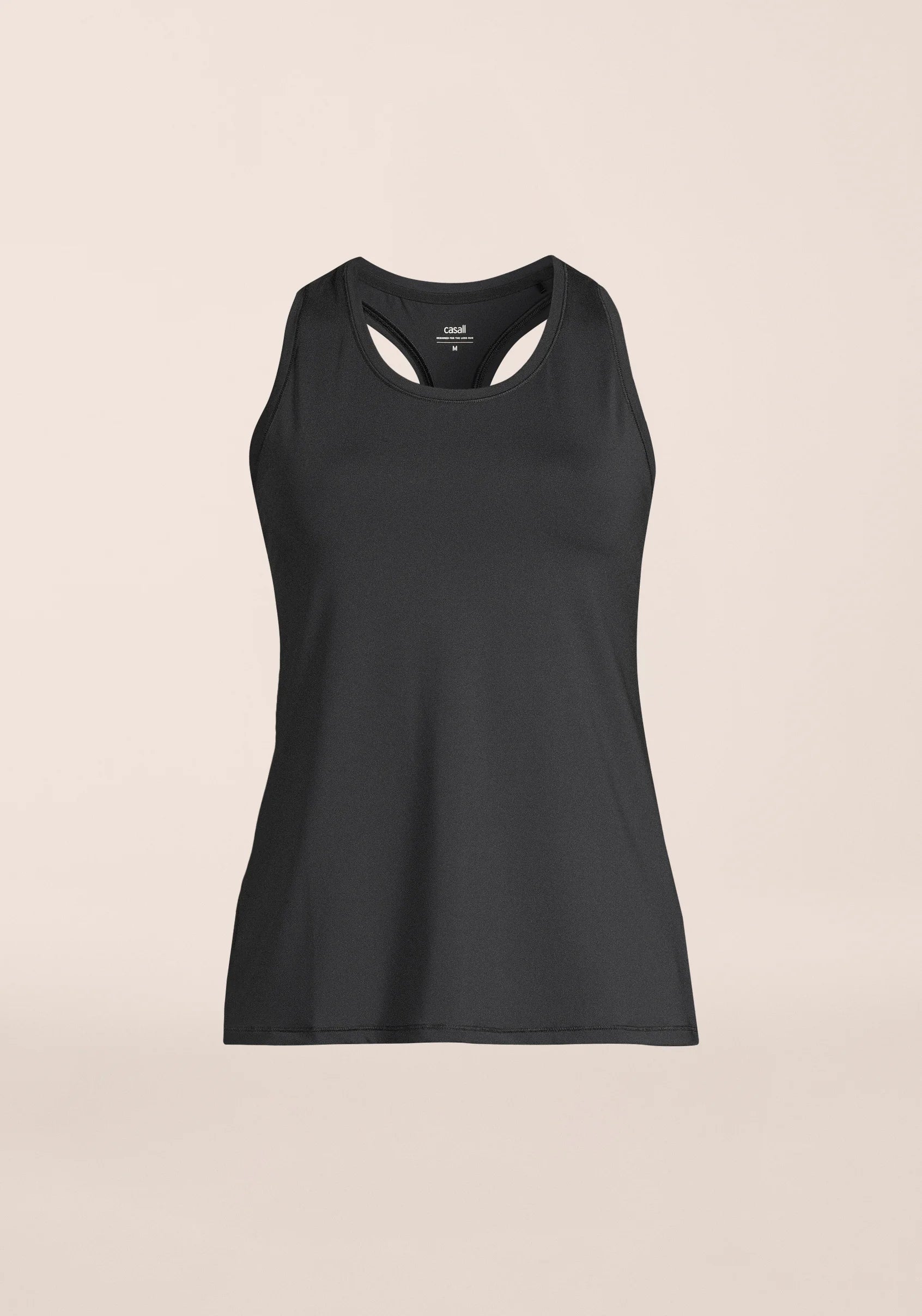 Essential Racerback Tank - Black