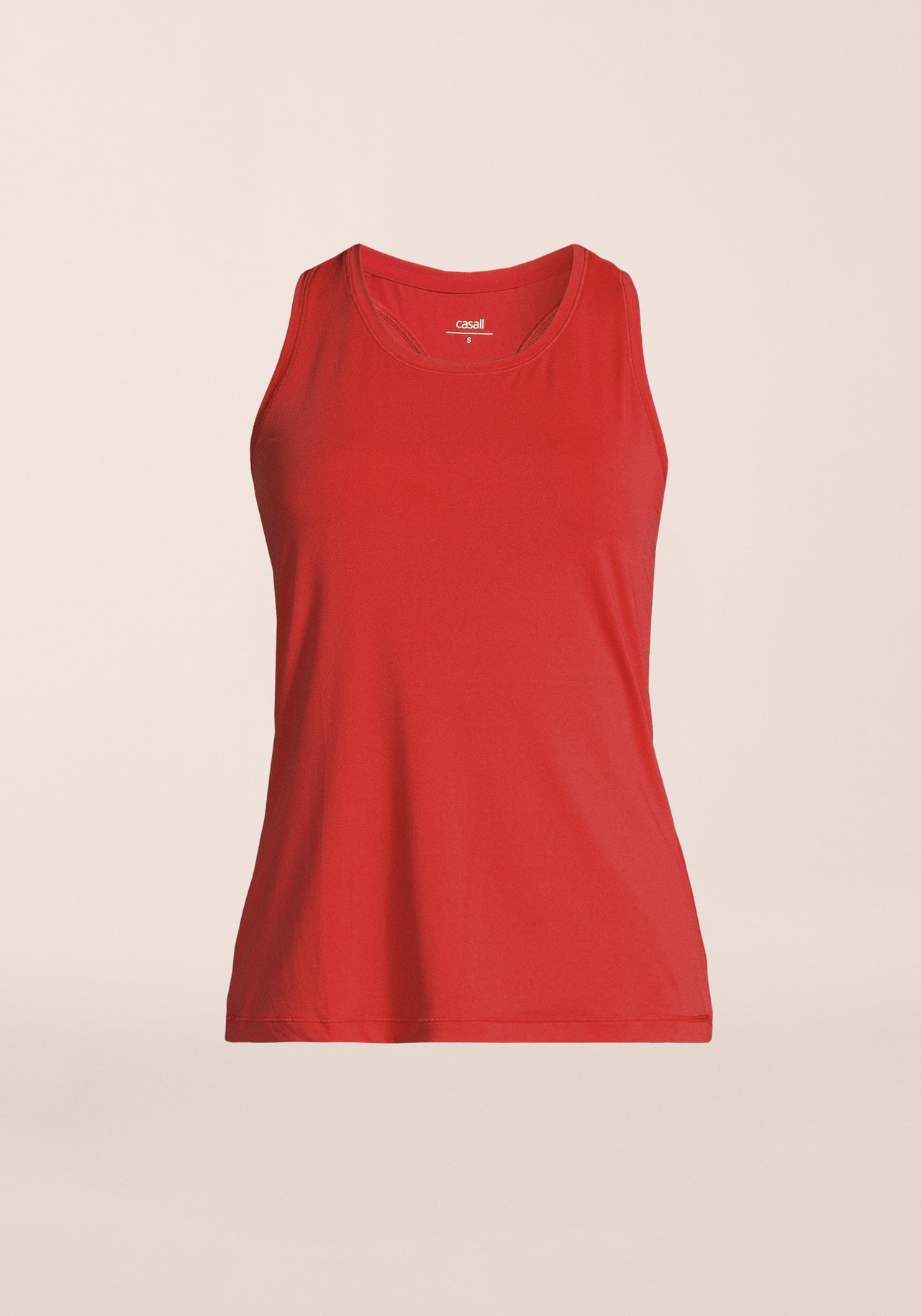 Essential Racerback Tank - Brick Red