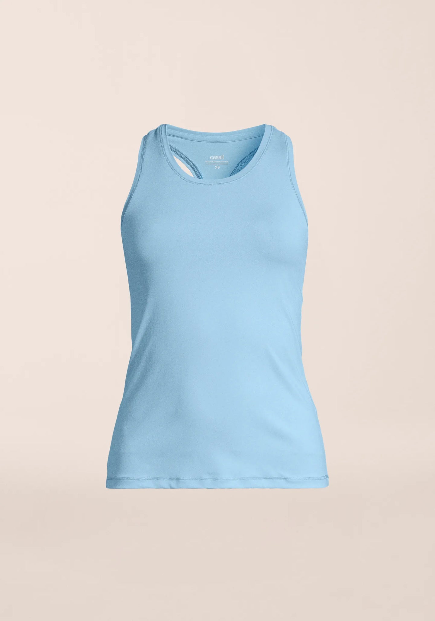 Essential Racerback Tank - Blue Lagoon