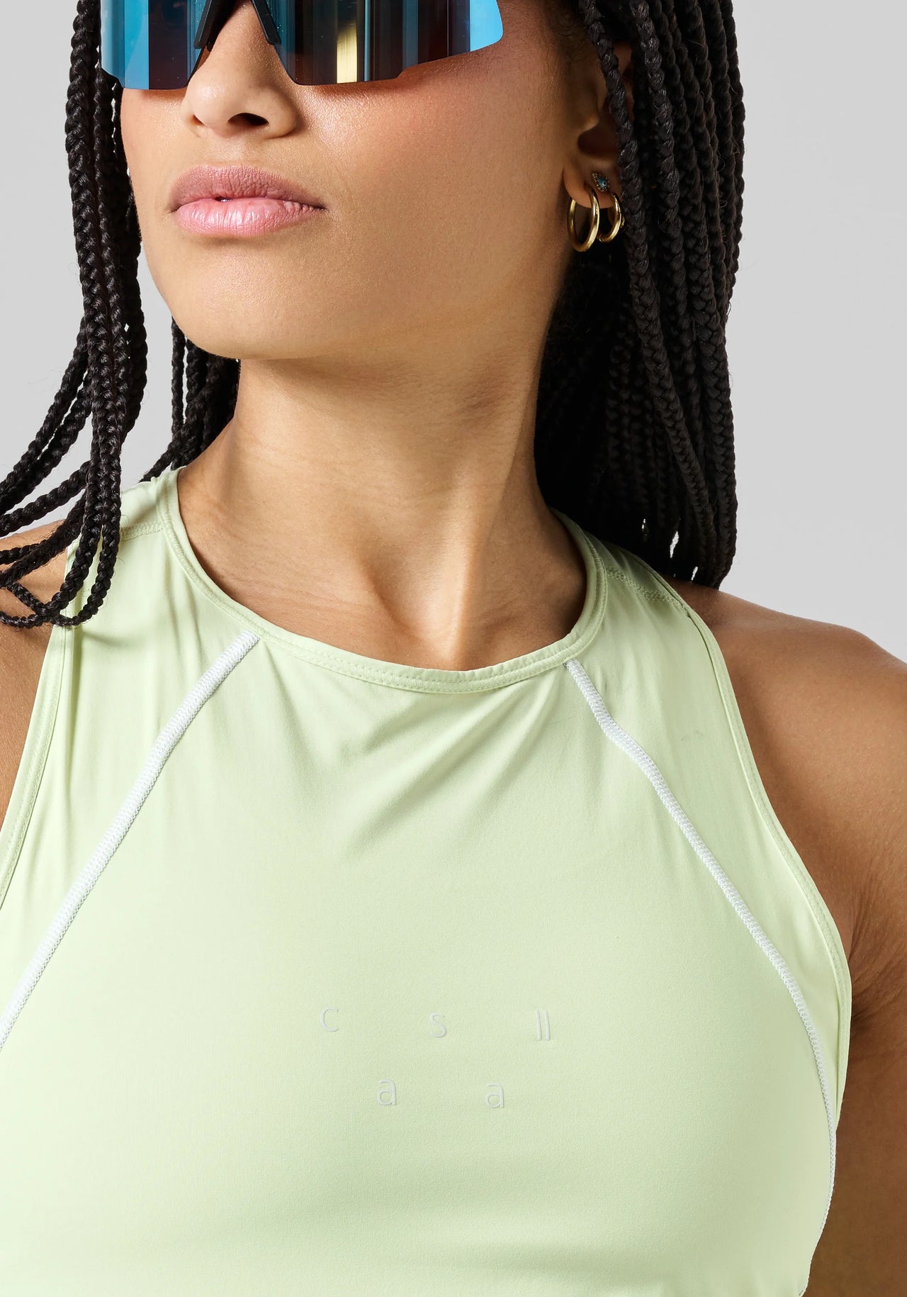 Technical Pursuit Slim Tank - Cool Matcha