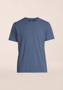 M Cotton Mix Tee - Blue Shadow