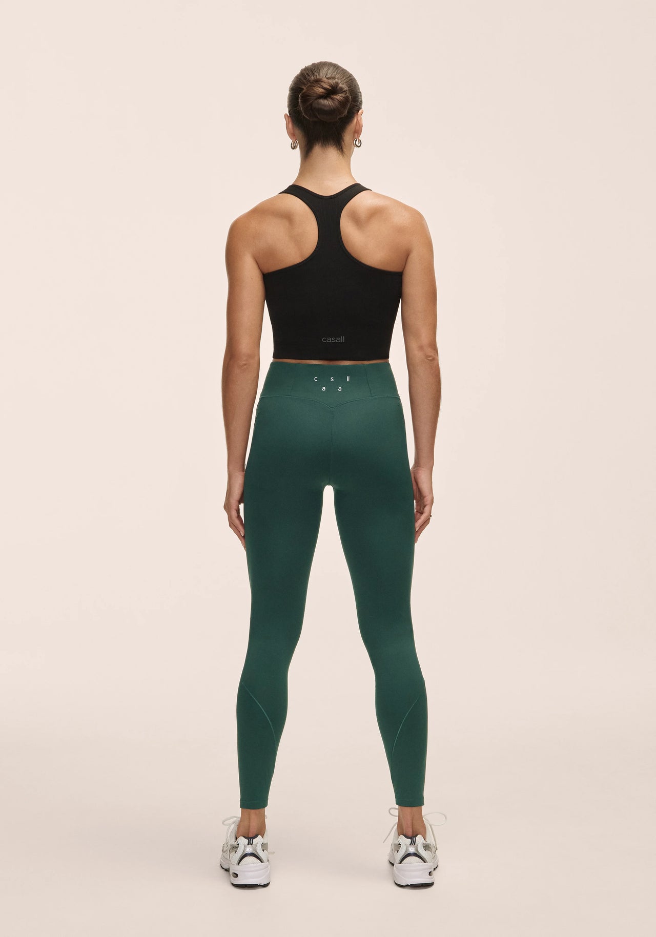 Dynamic High Waist Tights - Dark Pine