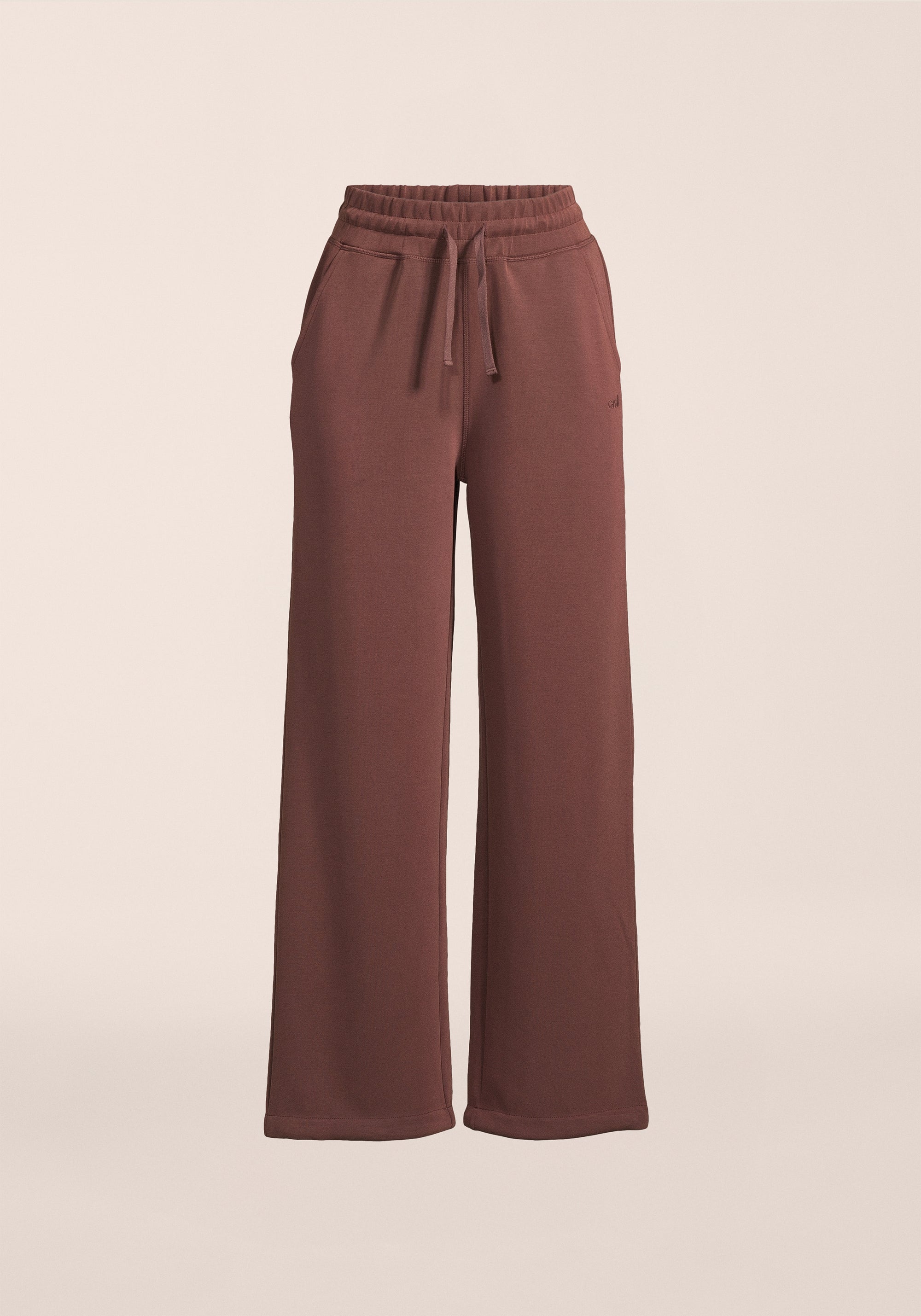 Peachy Straight Leg Jogger - Dark Brown