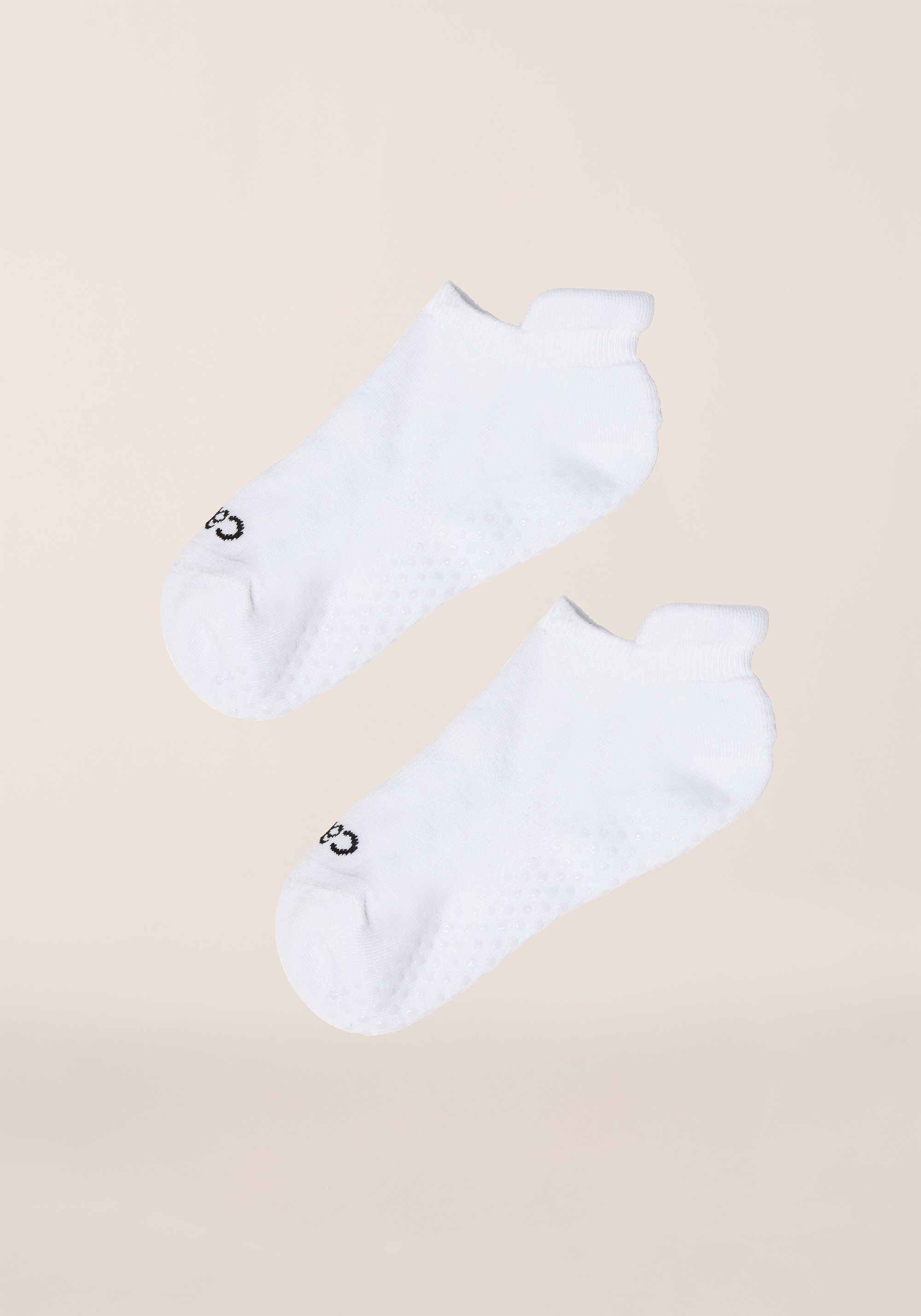 Non-Slip Sock - White