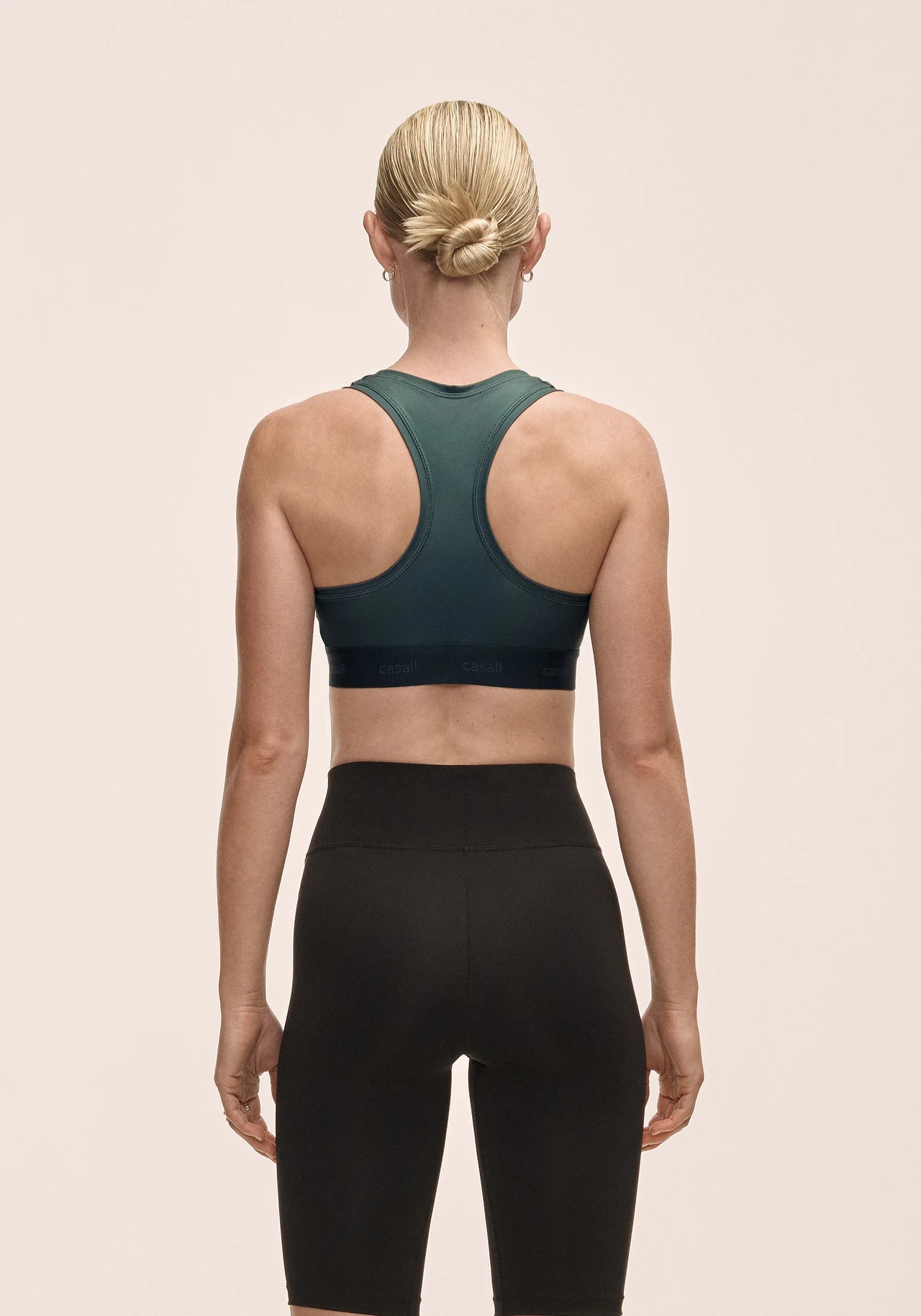 Graphic Sports Bra - Dark Pine