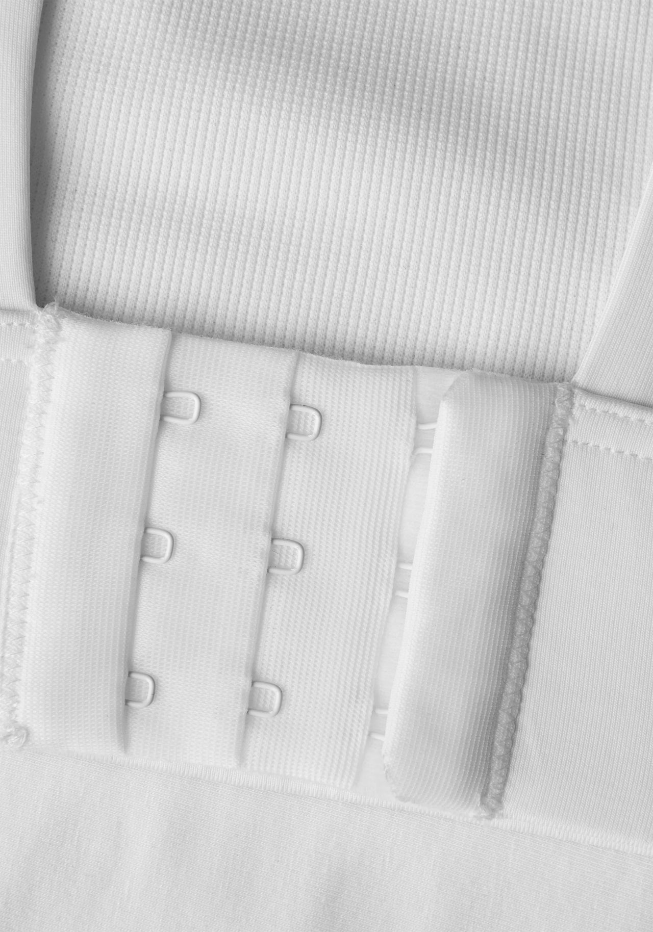 Iconic Adjustable Sports Bra - White