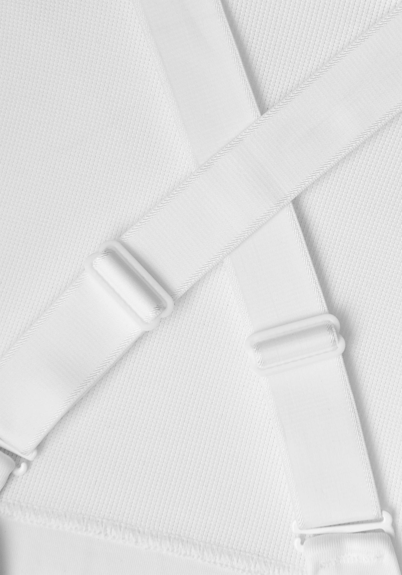 Iconic Adjustable Sports Bra - White