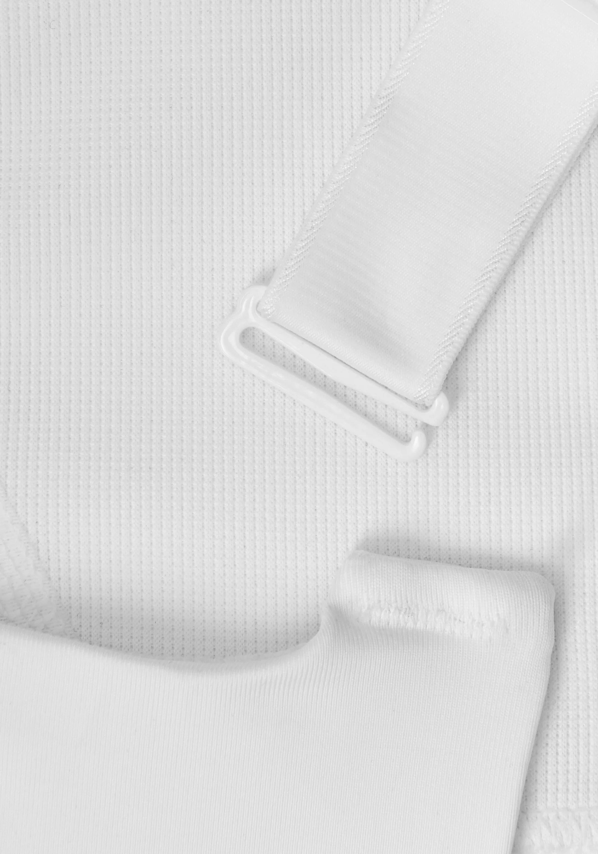 Iconic Adjustable Sports Bra - White