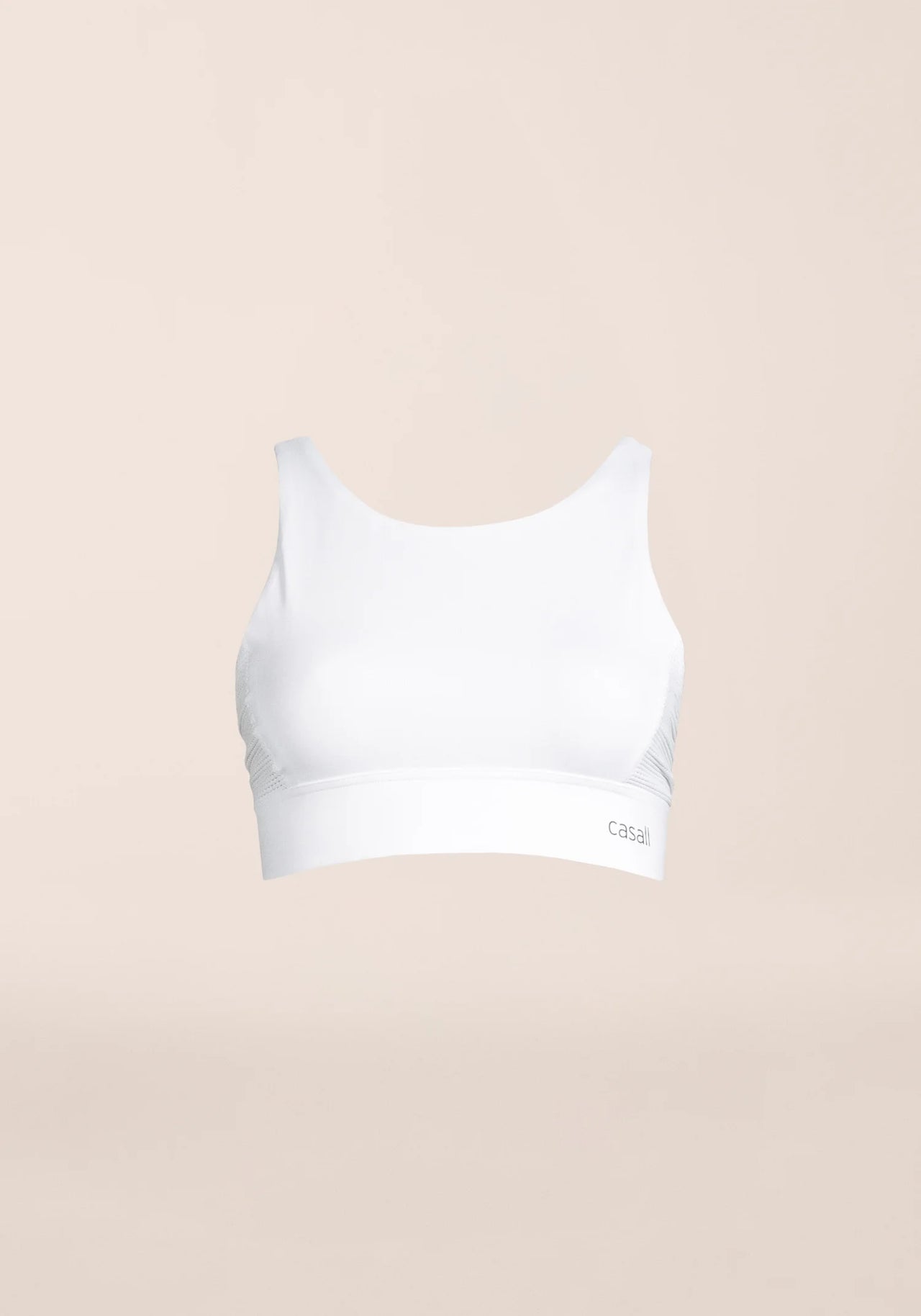Iconic Adjustable Sports Bra - White