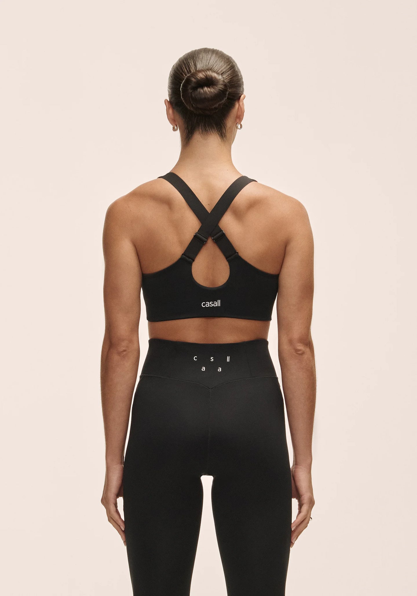 Impact Zip Sports Bra - Black