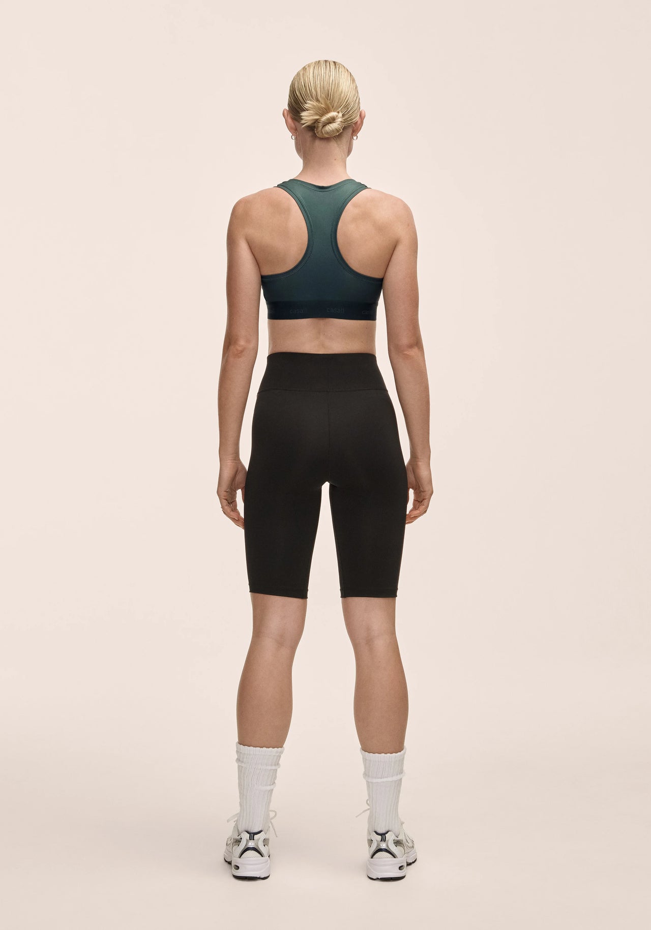 Essential High Waist Bike Tights - Black