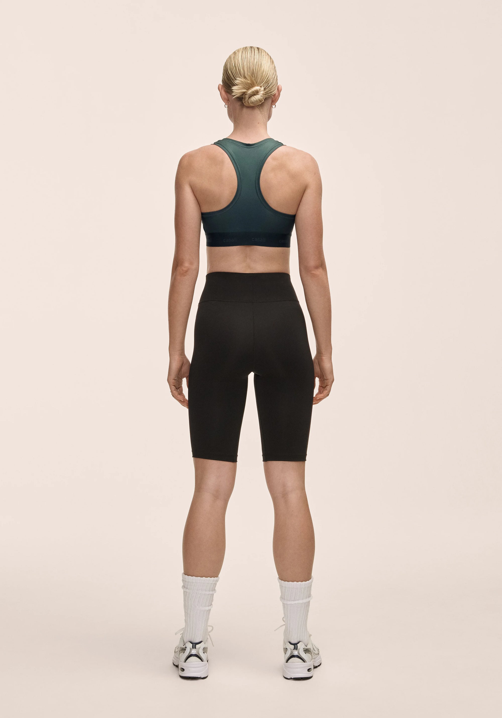 Essential High Waist Bike Tights - Black