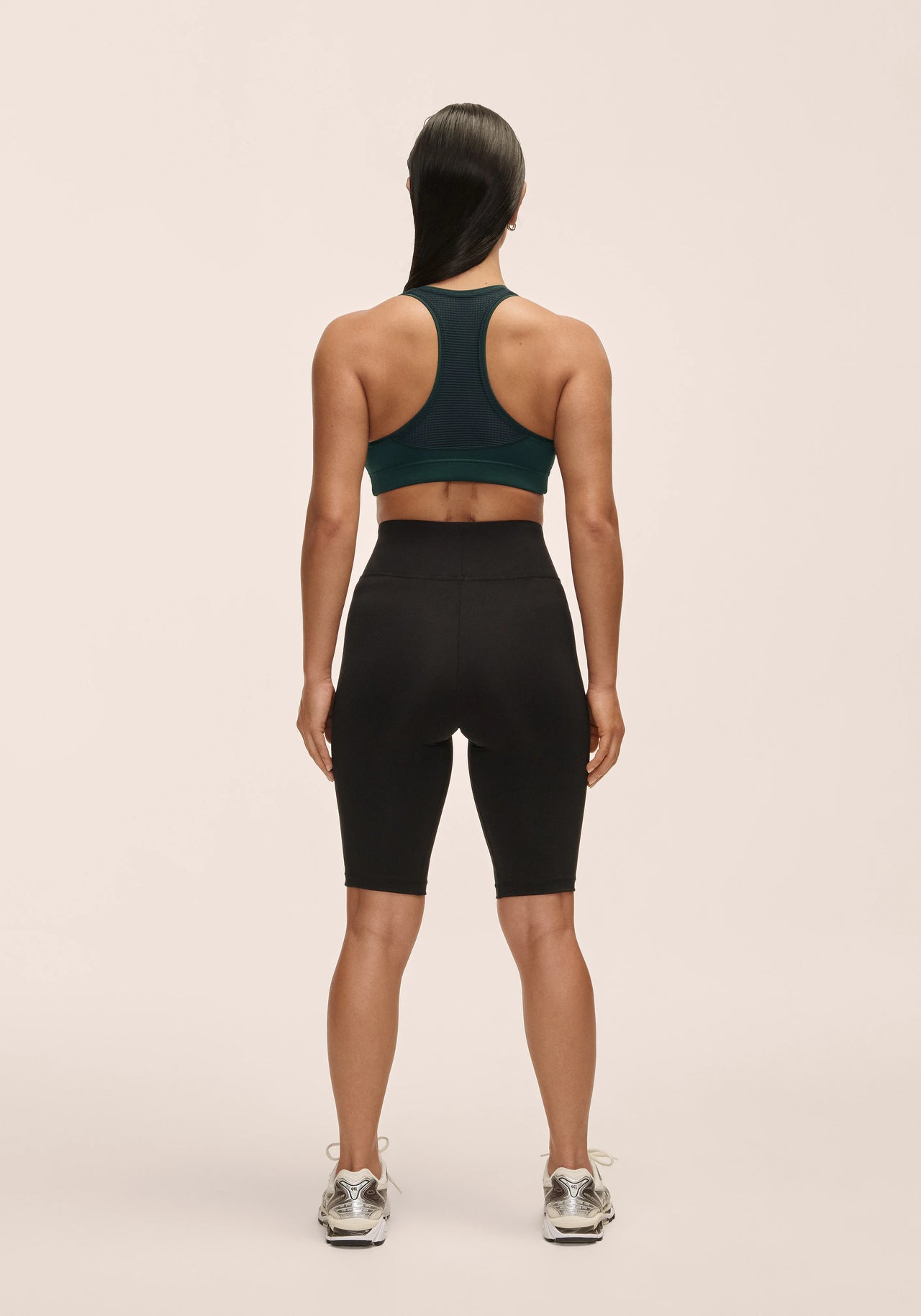 Essential High Waist Bike Tights - Black