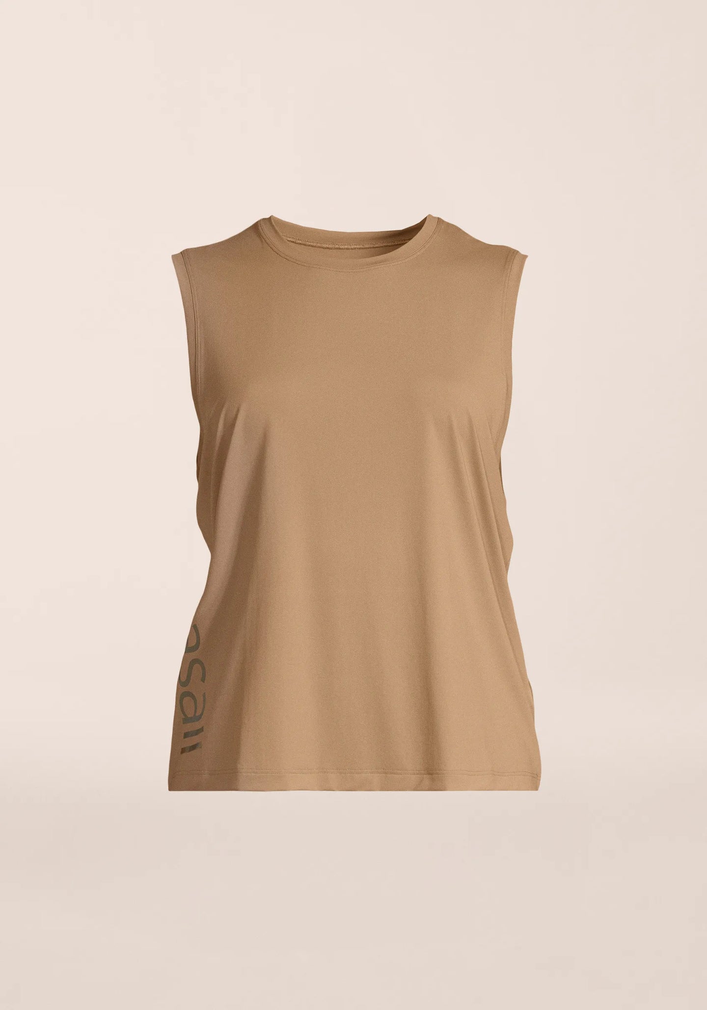 Graphic Tank - Light Khaki