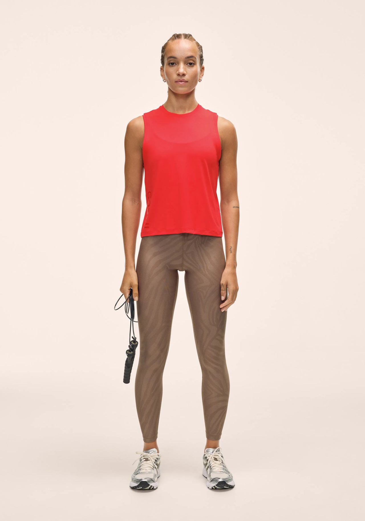 Graphic Tank - Bold Red