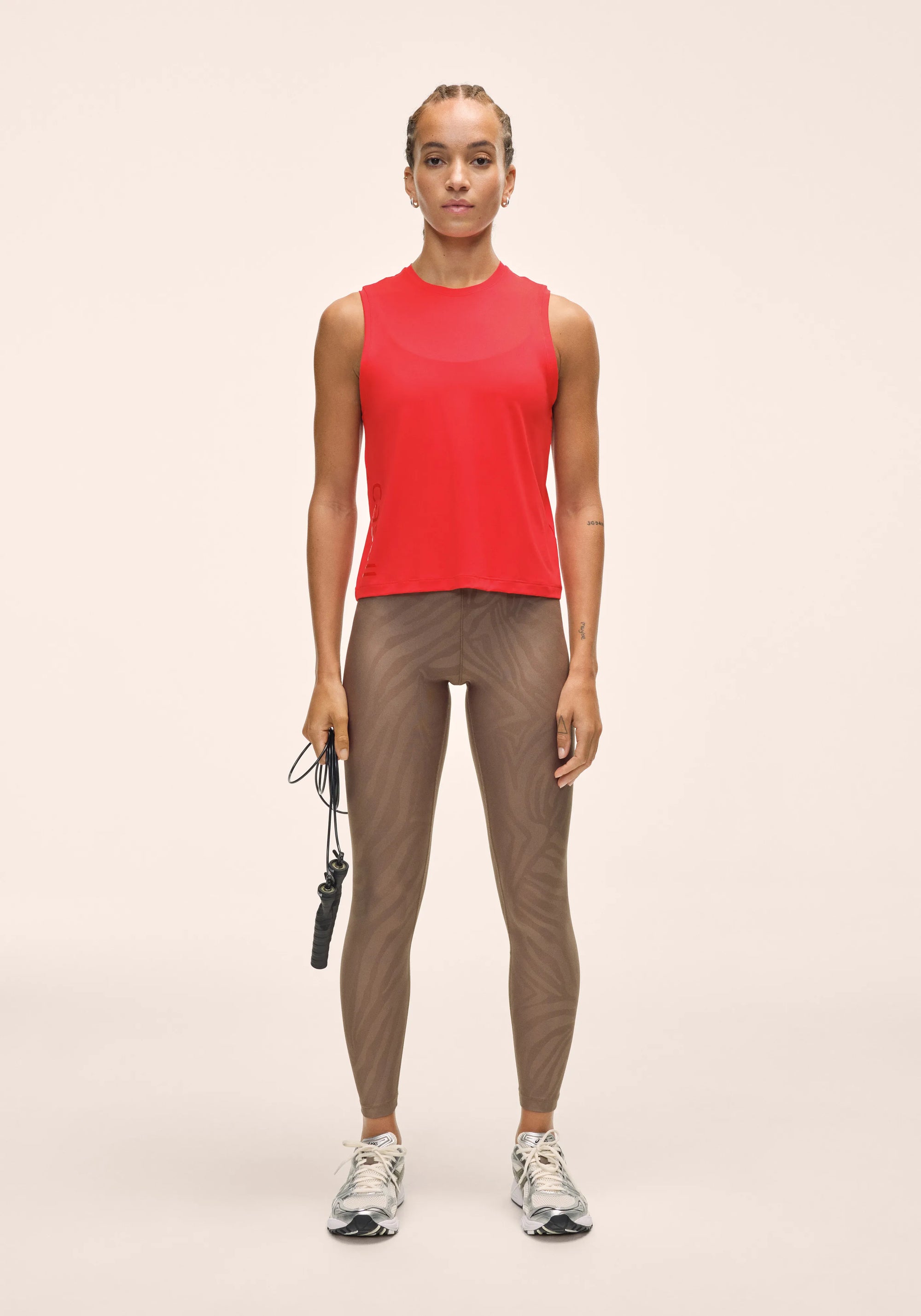 Graphic Tank - Bold Red