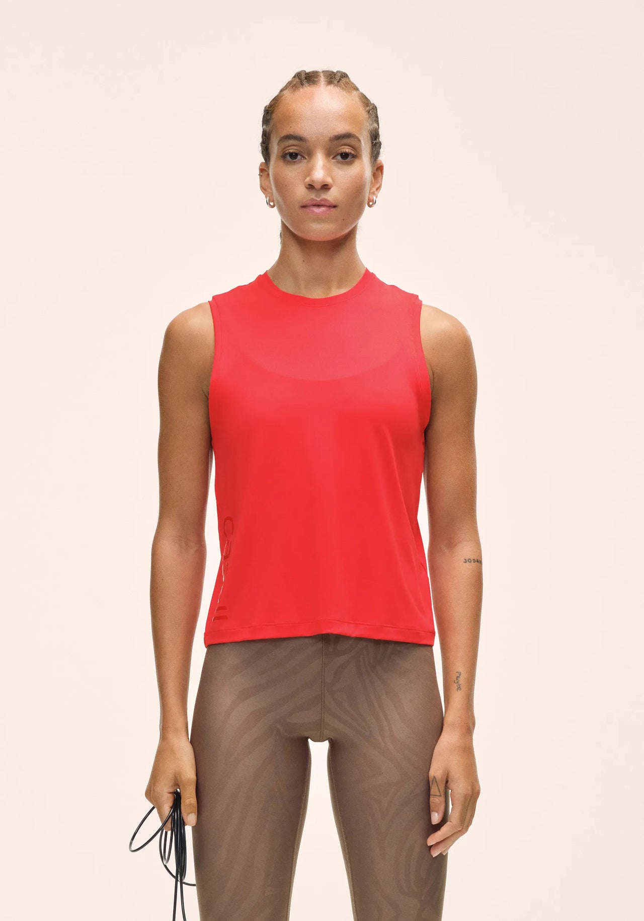 Graphic Tank - Bold Red