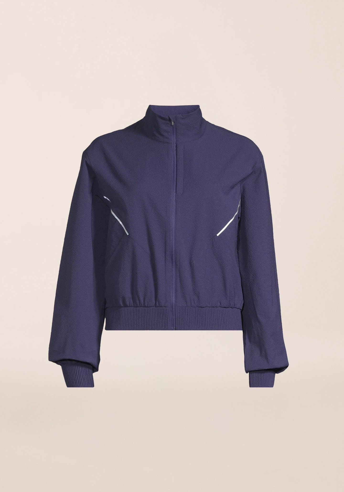Luna Textured Jacket - Purple Eclipse