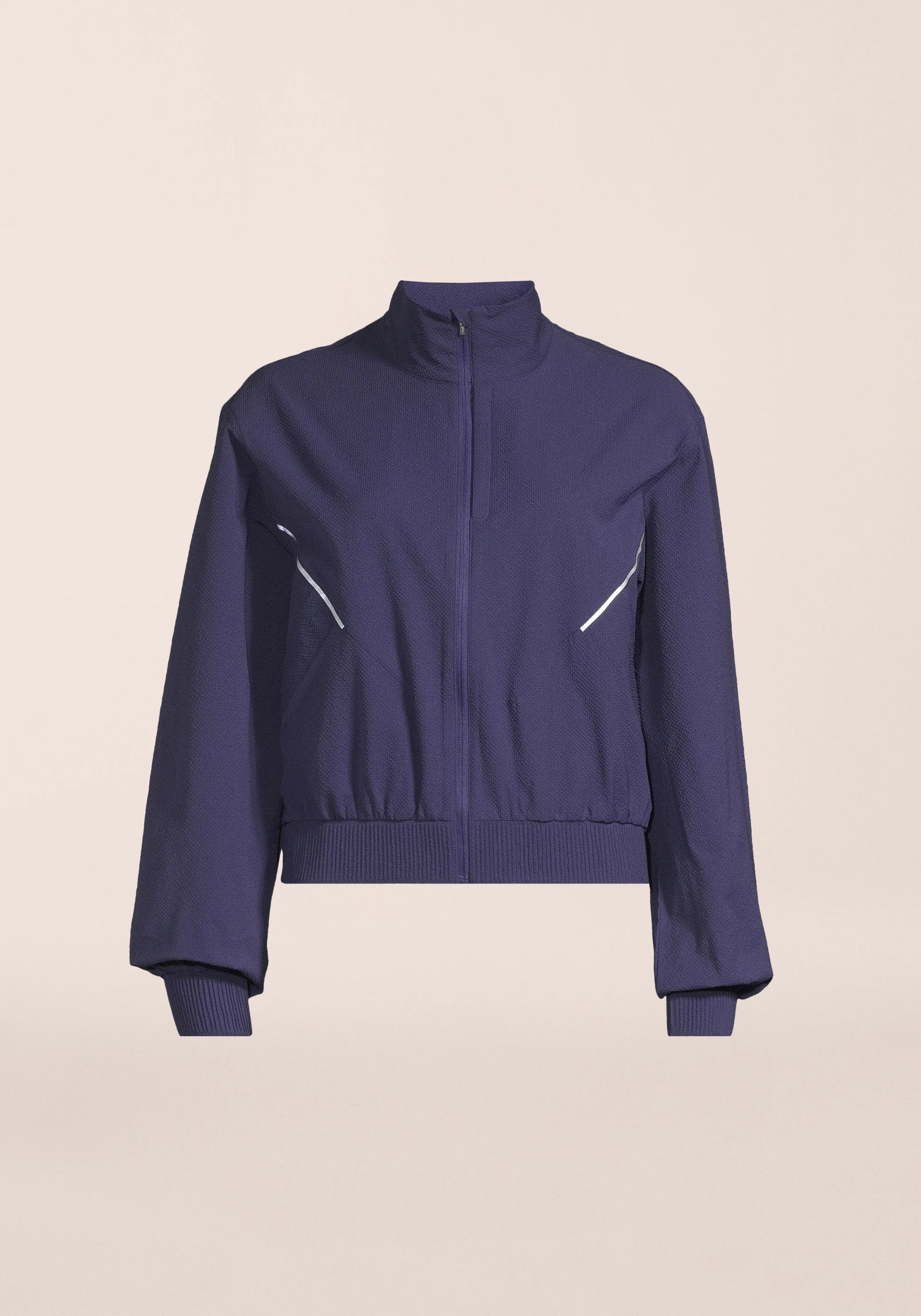 Luna Textured Jacket - Purple Eclipse