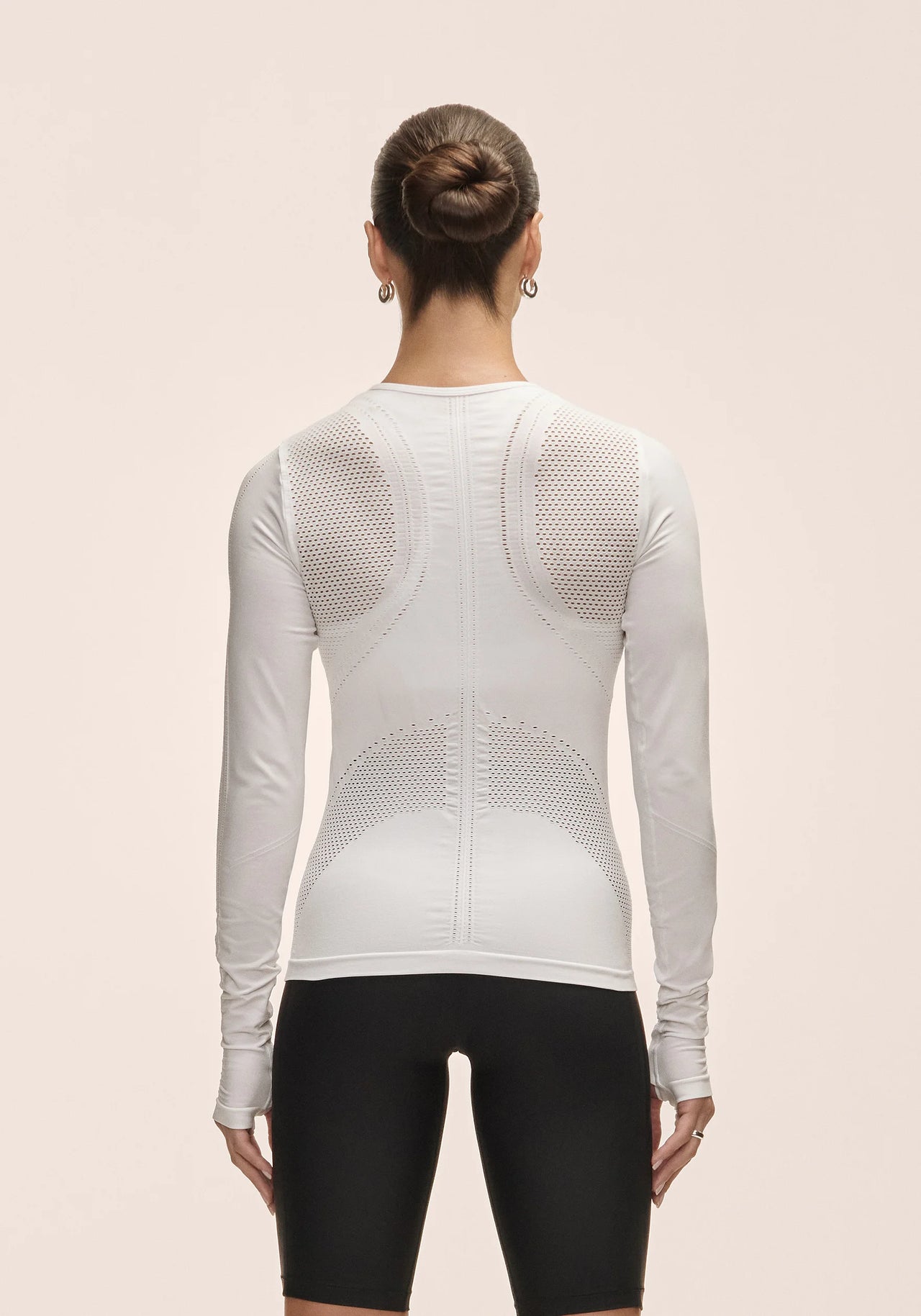 Maze Long Sleeve - White
