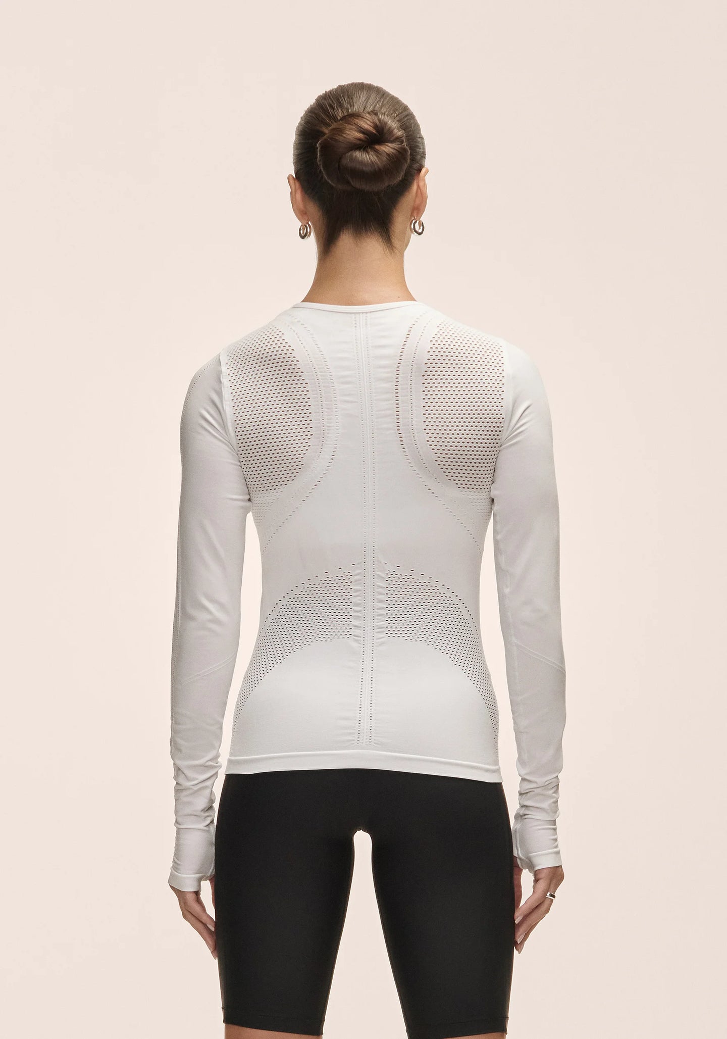 Maze Long Sleeve - White