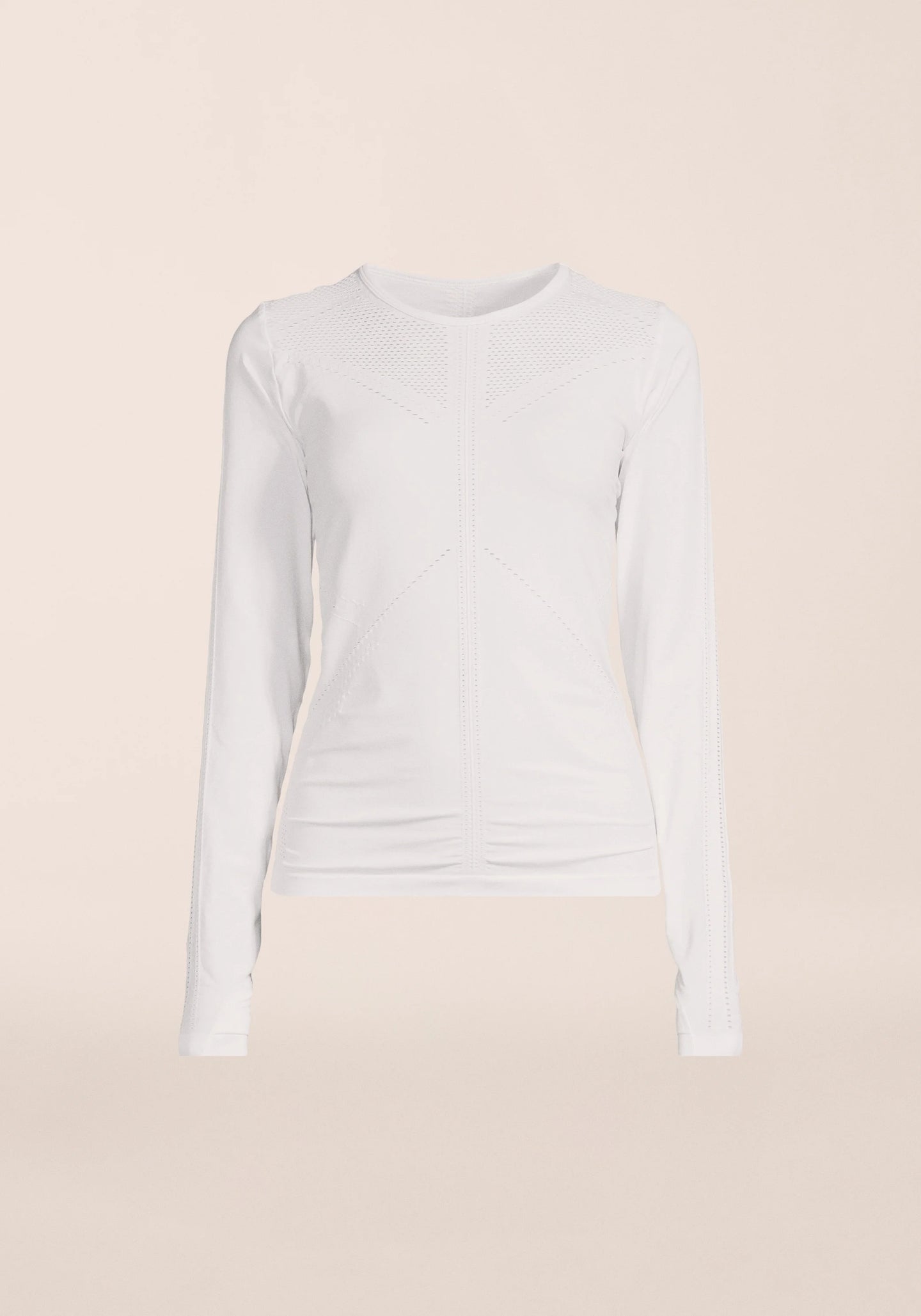Maze Long Sleeve - White