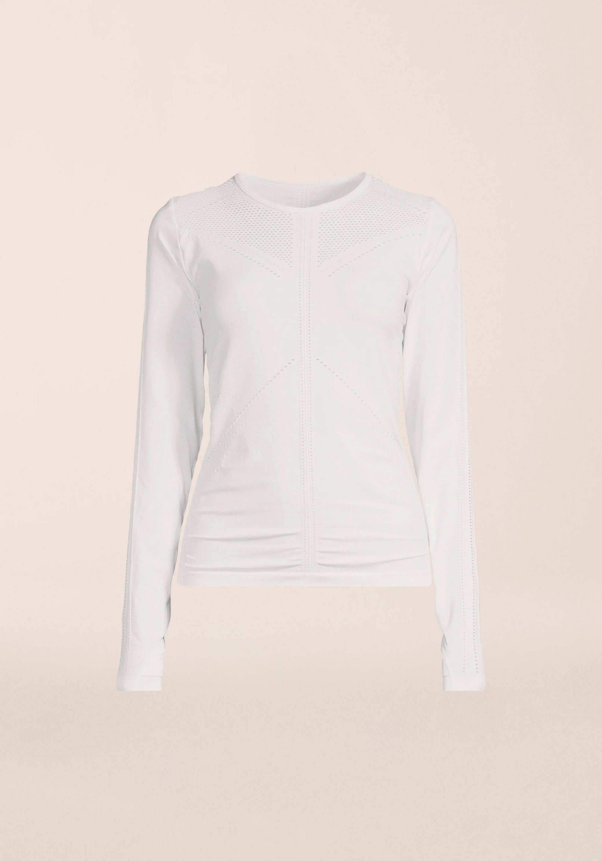 Maze Long Sleeve - White