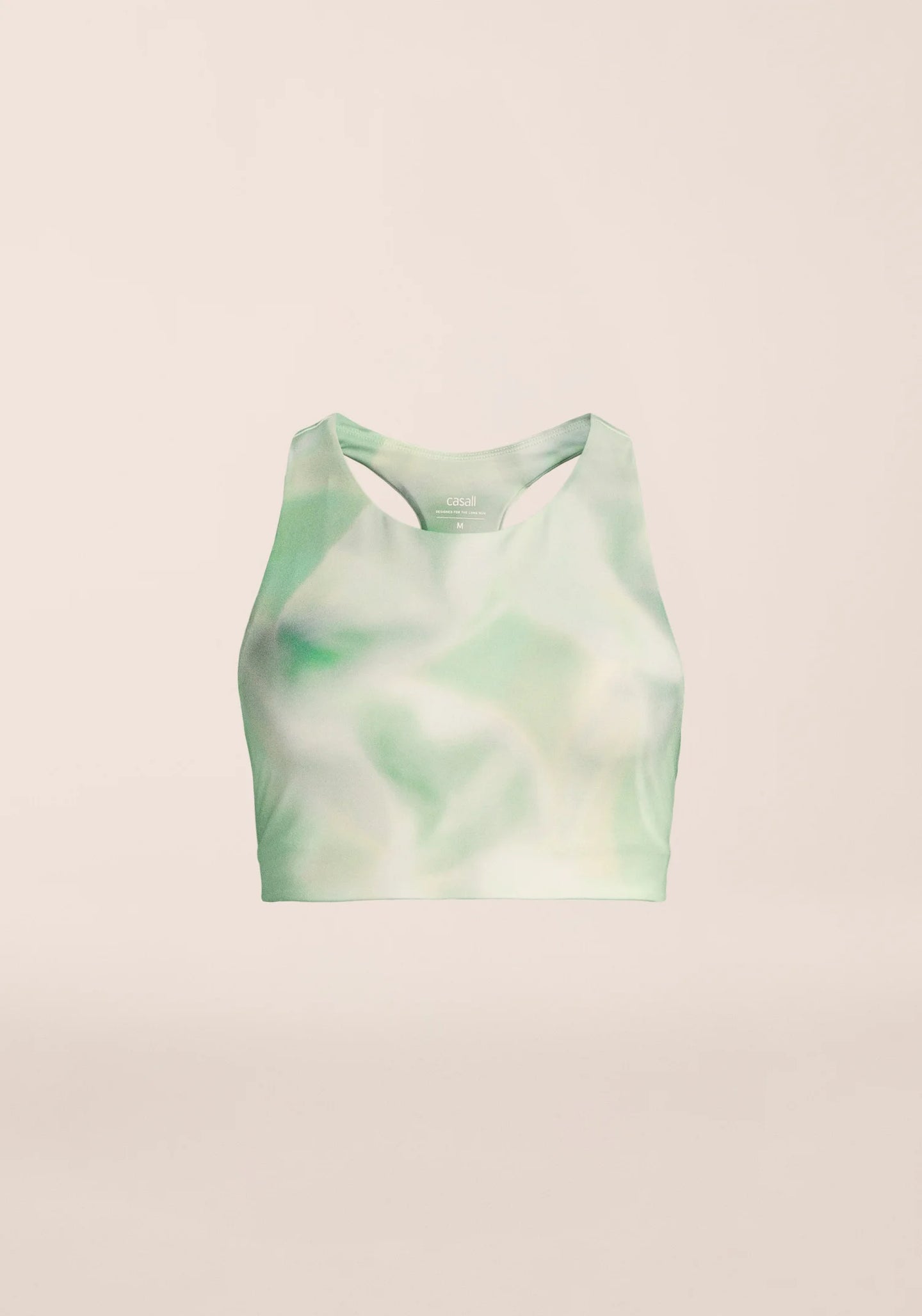 Tie Back Sports Top - Illusion Green