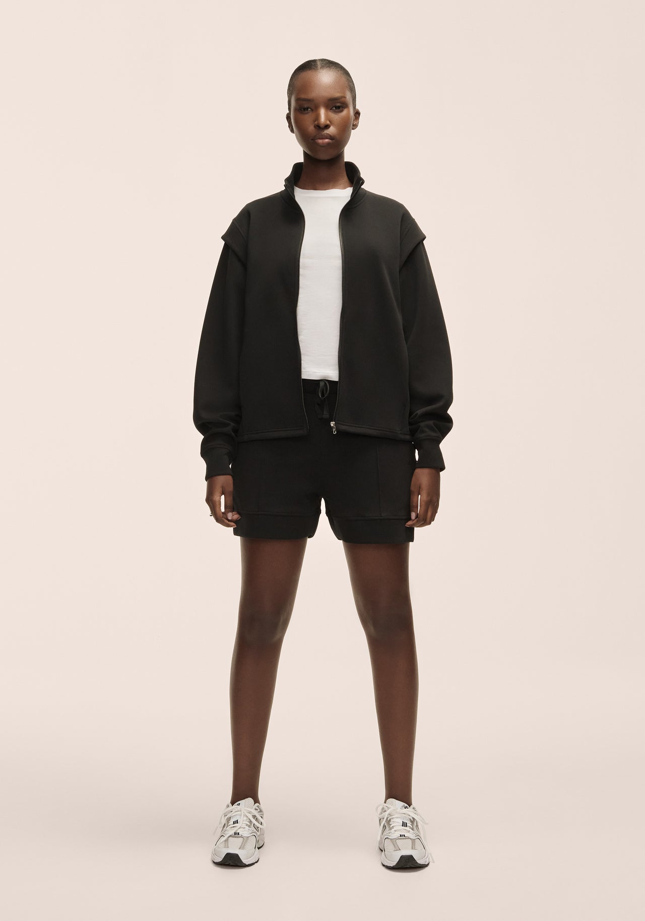 Aria Full Zip - Black