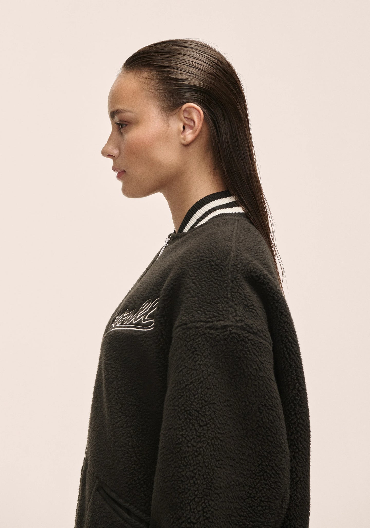 Alma Varsity Jacket - Black