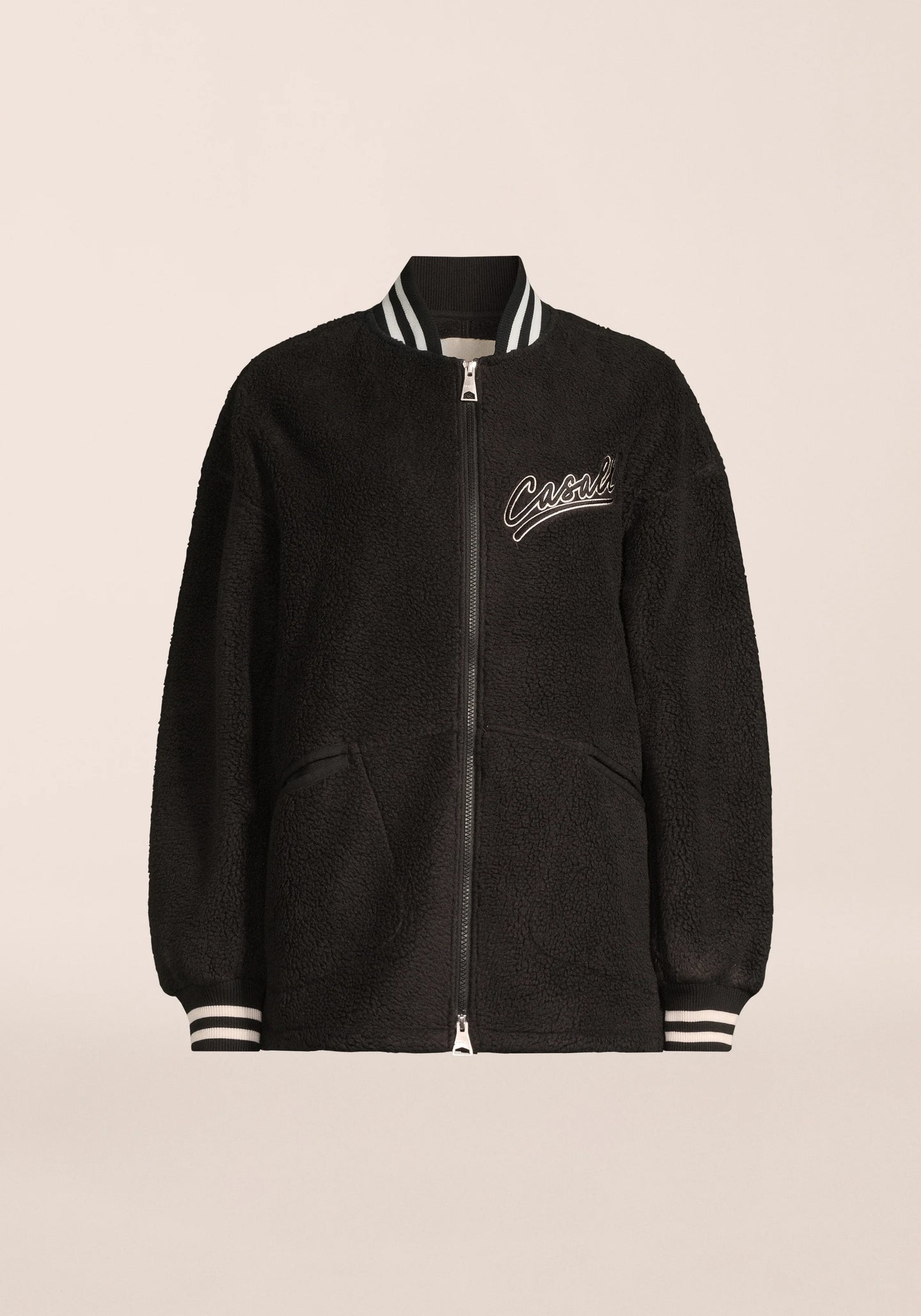 Alma Varsity Jacket - Black