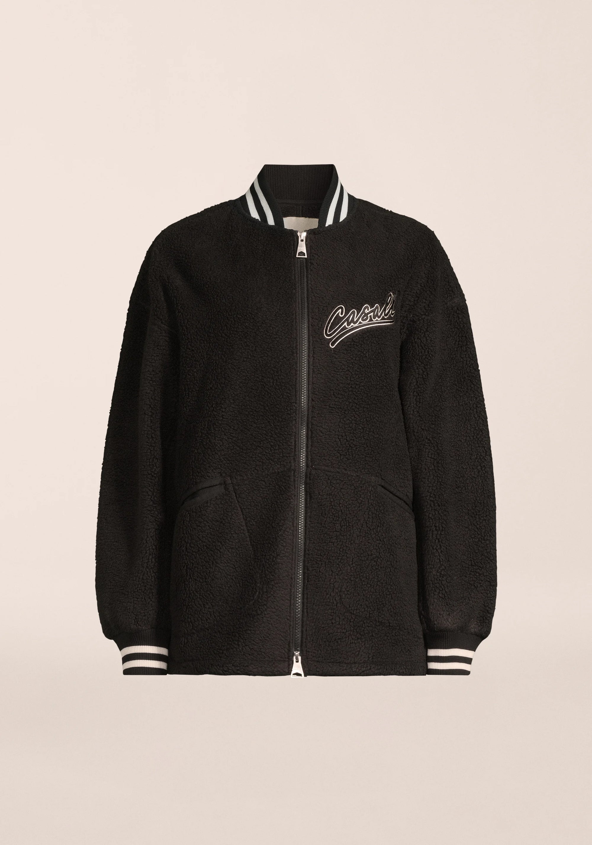 Alma Varsity Jacket - Black