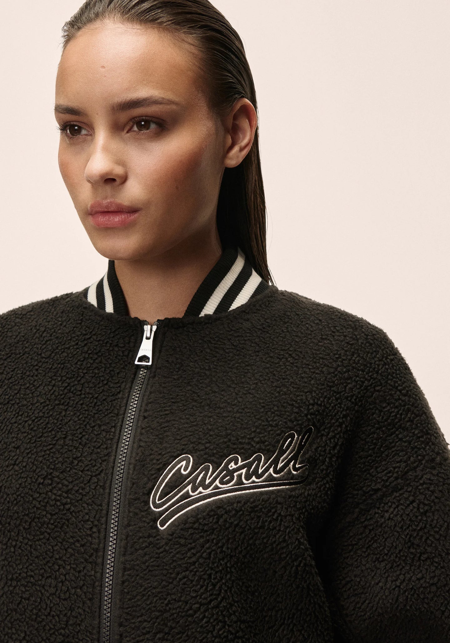 Alma Varsity Jacket - Black