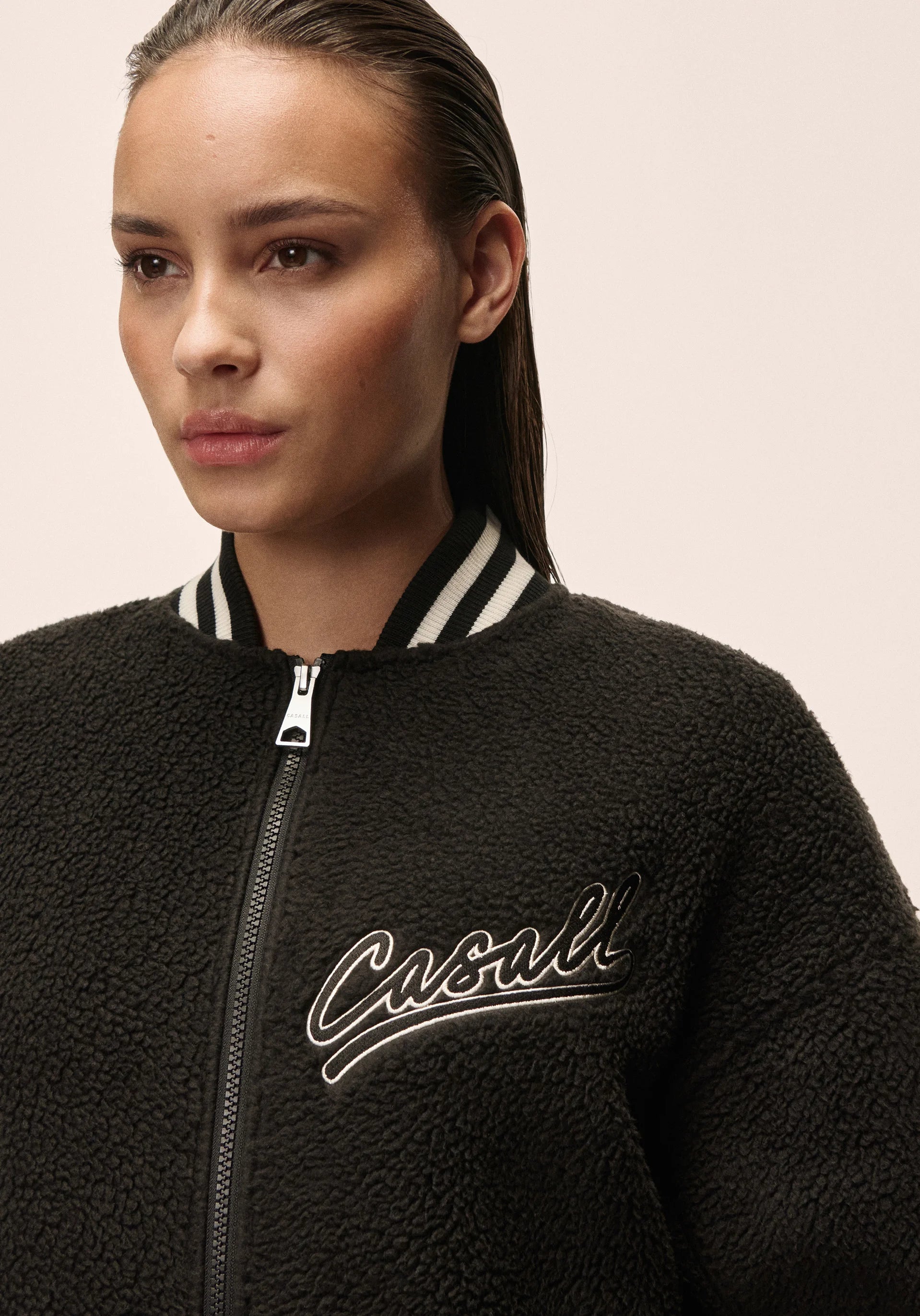 Alma Varsity Jacket - Black