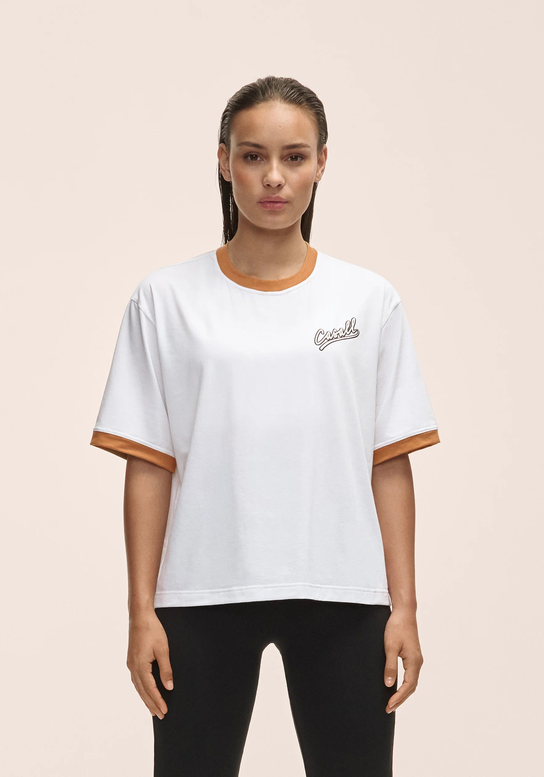 Alma Oversized Tee White