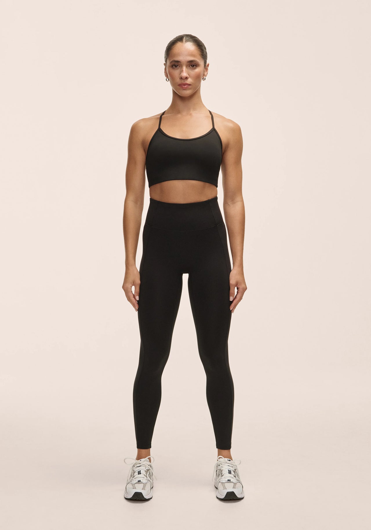 Soft Touch High Waist Tights - Black