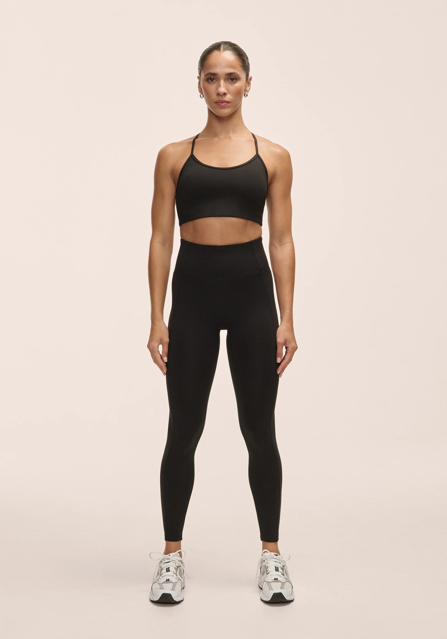 Soft Touch High Waist Tights - Black